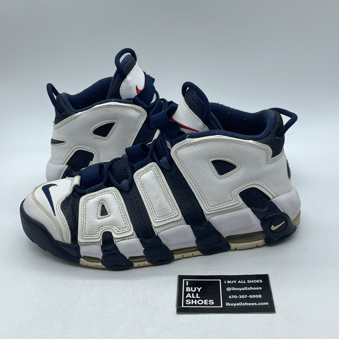 Size 10.5 - Nike Air More Uptempo 2012 Olympic (414962-401)