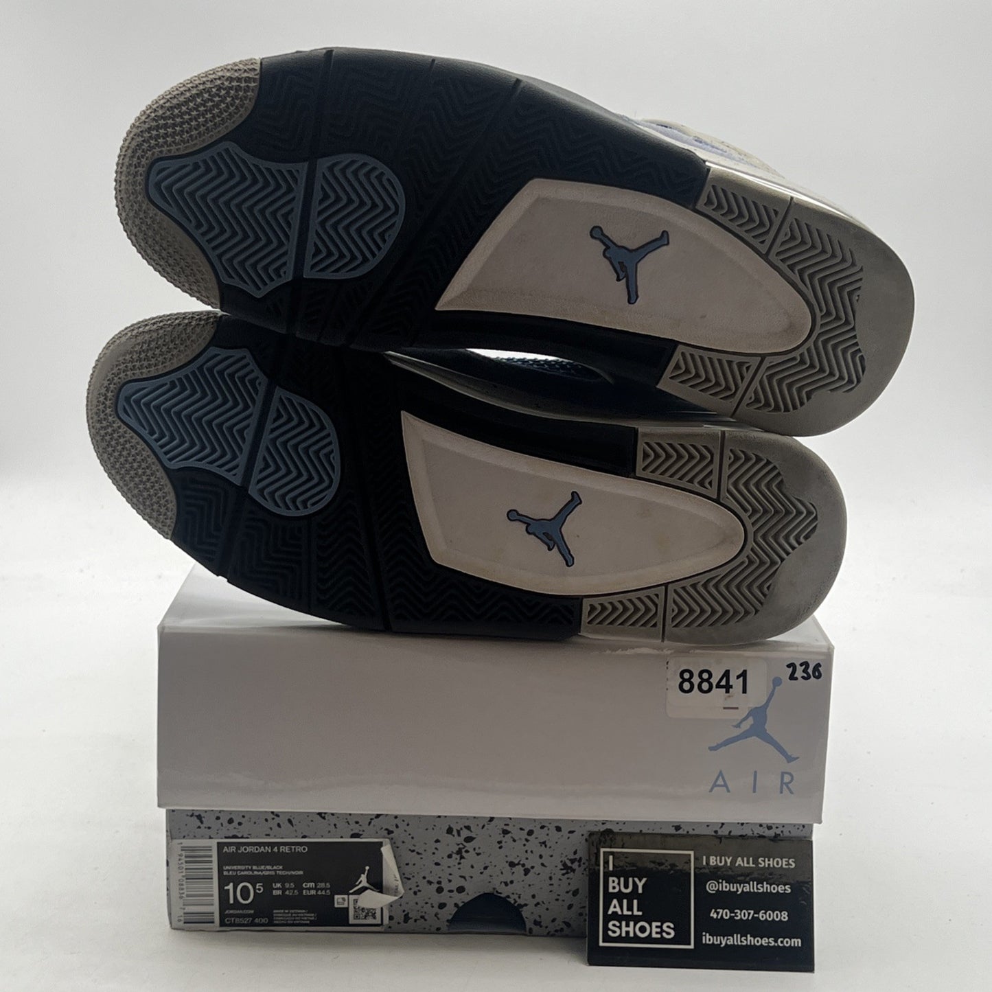 Size 10.5 - Air Jordan 4 Retro Mid University Blue (CT8527-400)