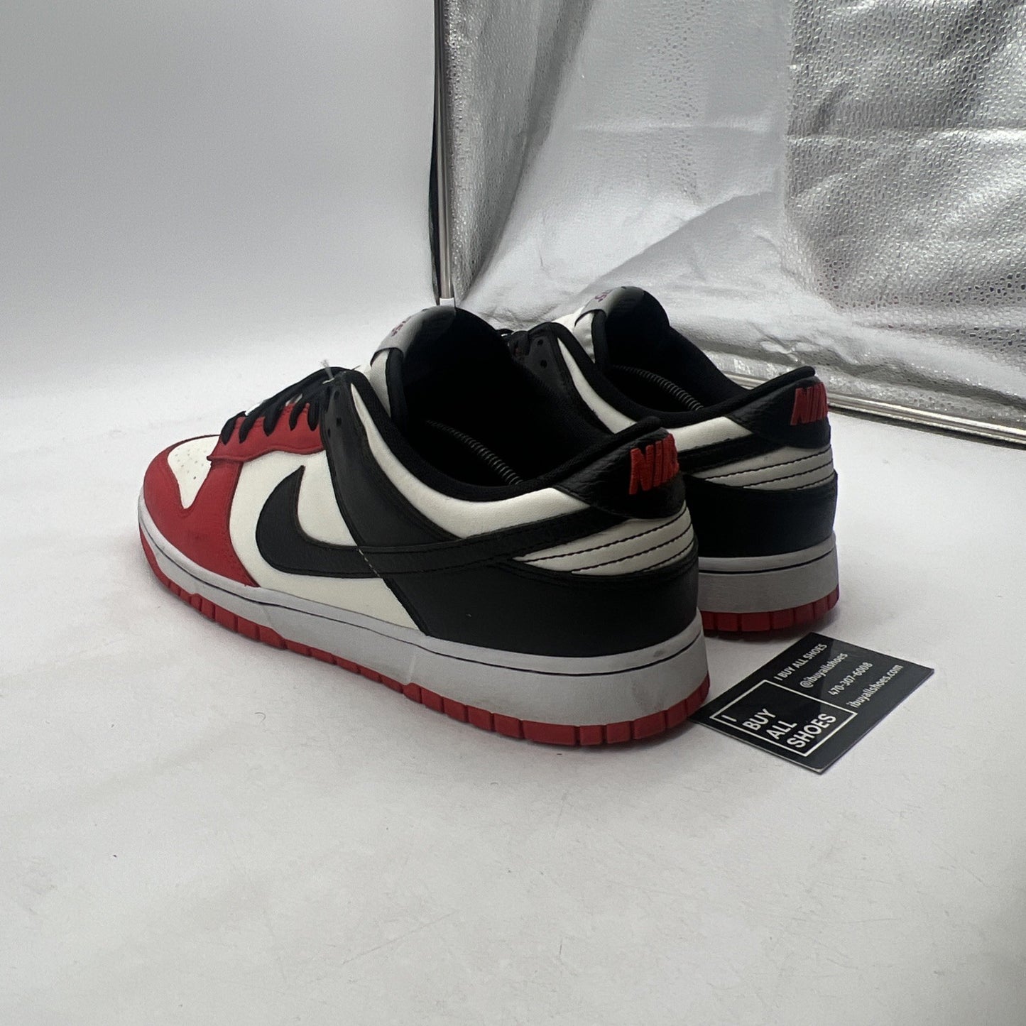 Size 13 - Nike Dunk Low EMB x NBA 75th Anniversary - Bulls 2021 (DD3363-100)