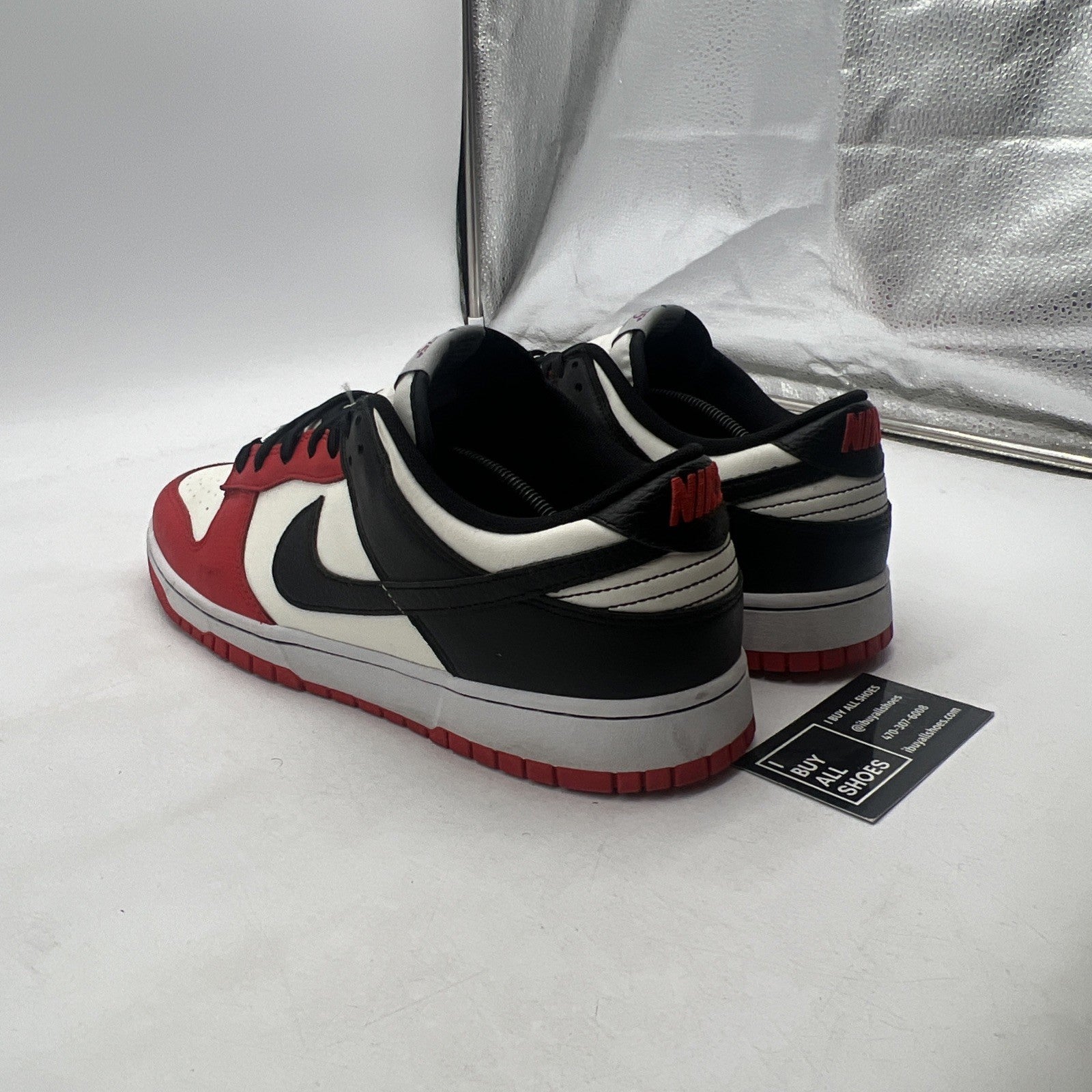 Size 13 - Nike Dunk Low EMB x NBA 75th Anniversary - Bulls 2021 (DD3363-100)