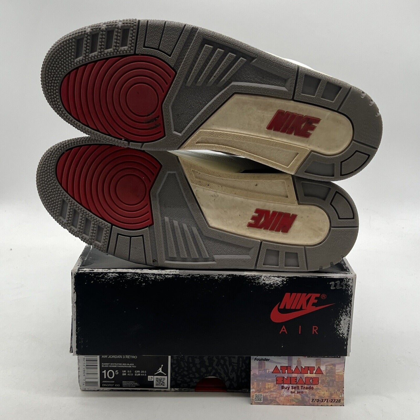 Size 10.5 - Air Jordan 3 Retro Mid White Cement Reimagined (DN3707-100)