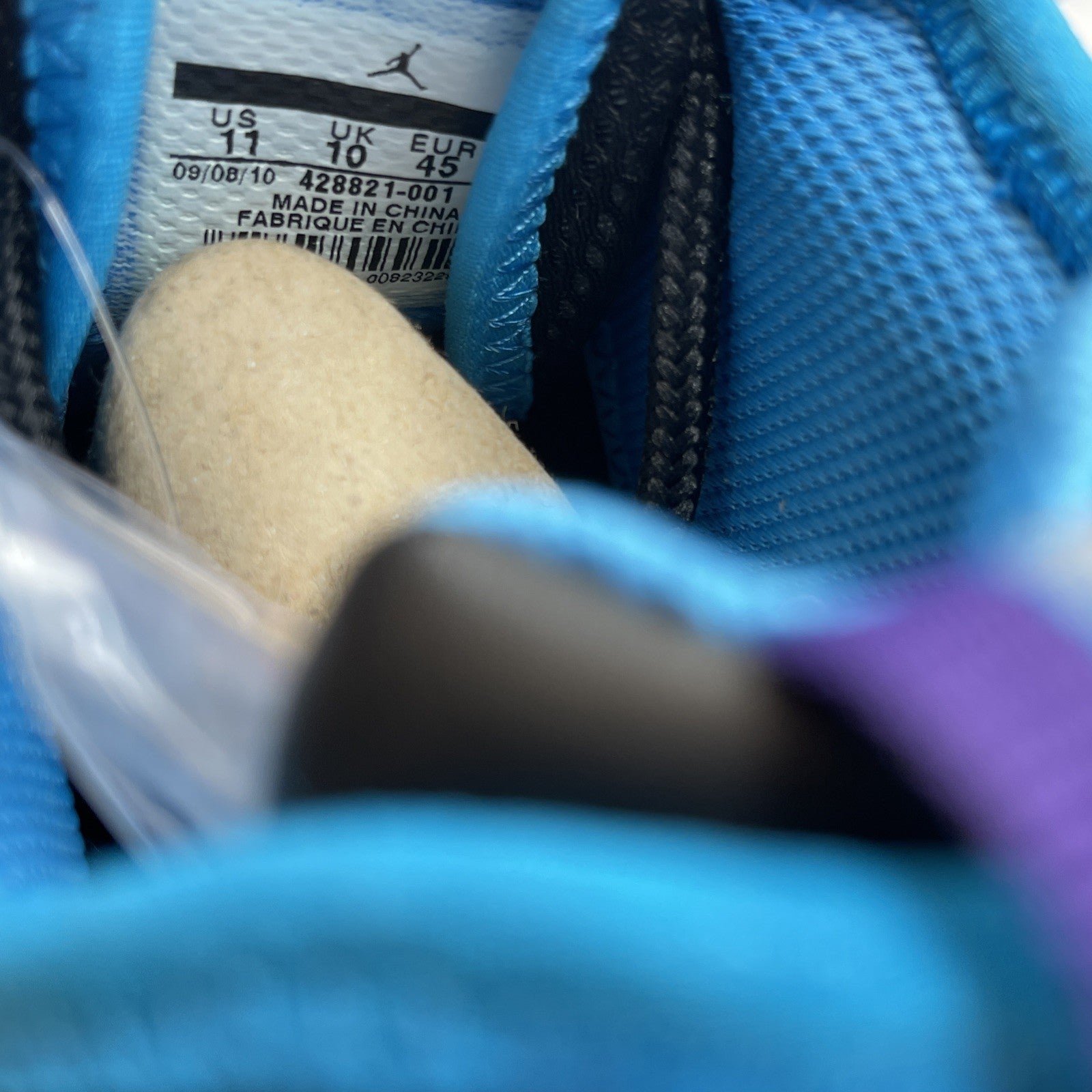 Size 11 - Jordan CP3.IV Black Purple Yellow Leather Suede (428821-001)