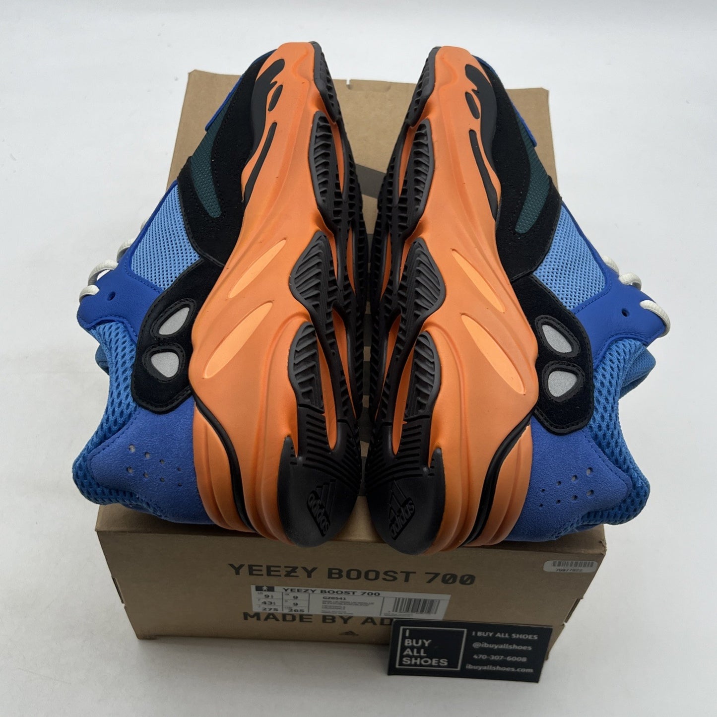 Size 9.5 - adidas Yeezy Boost 700 Bright Blue (GZ0541)