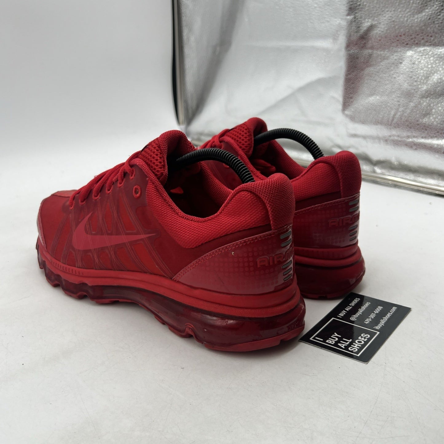 Size 9 - Nike Men's Air Max Plus 2009 (354744-600) Red Running Shoes Sneakers