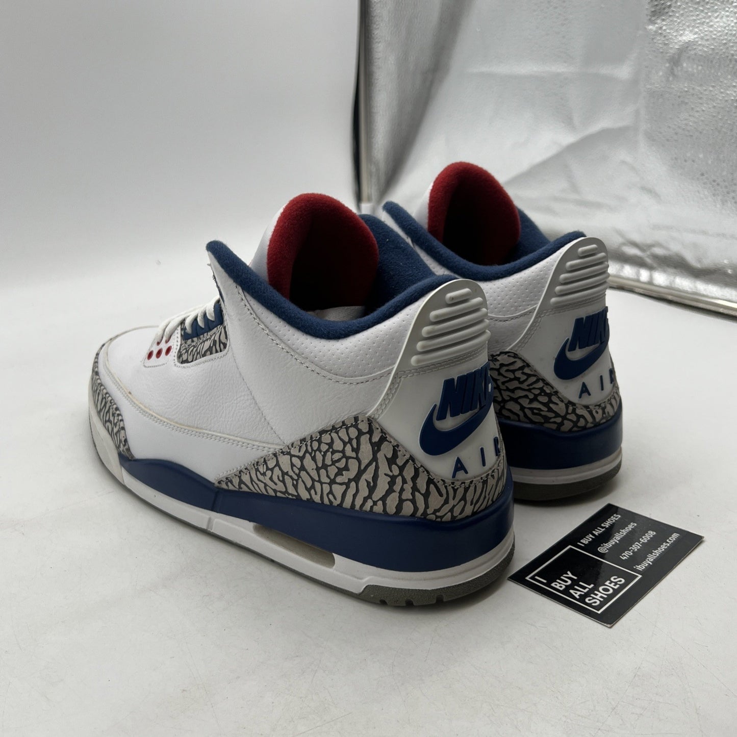 Size 12 - Air Jordan 3 Retro OG Mid True Blue (854262-106)