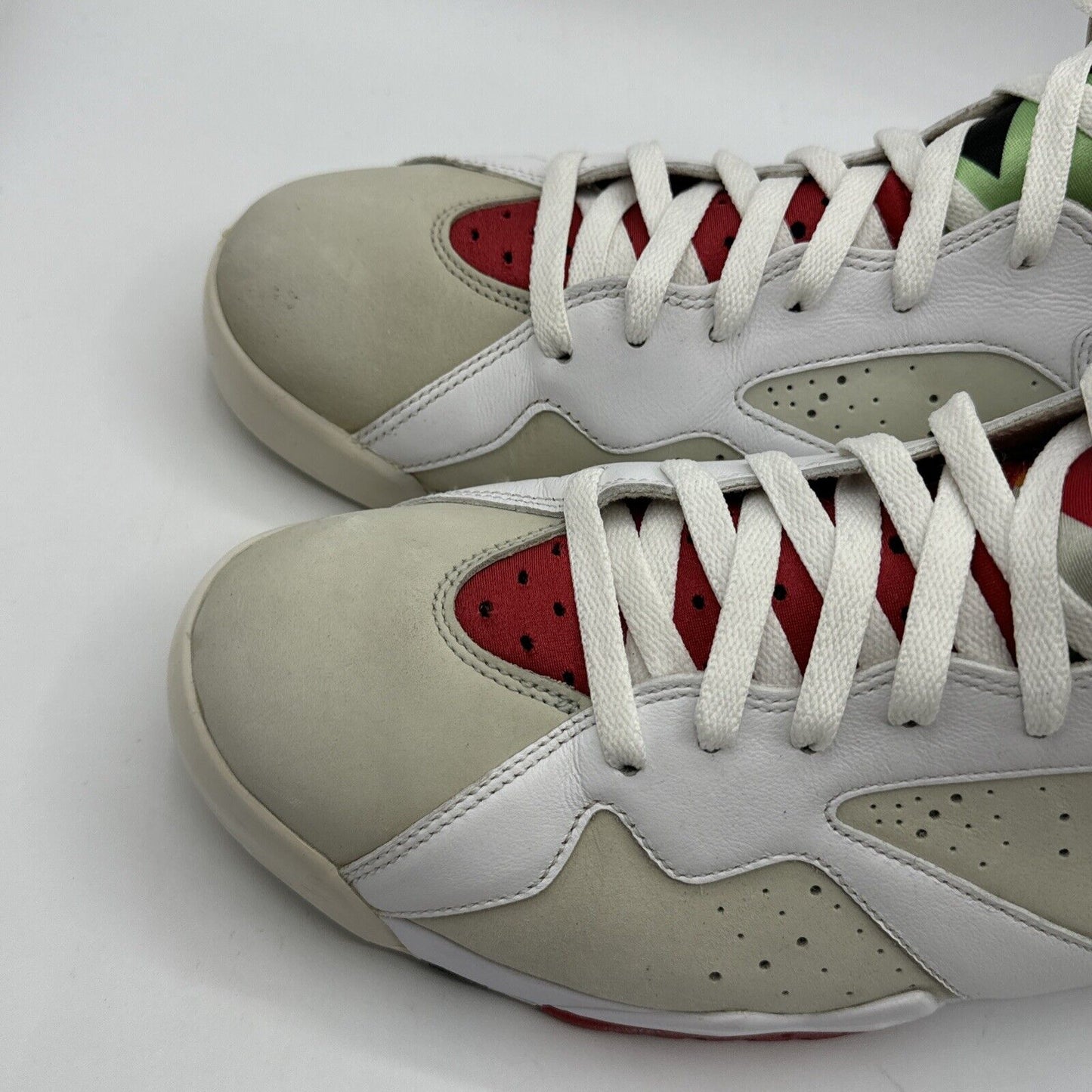 Size 12 - Jordan 7 Retro Hare 2015 White Grey Suede Red Bugs Bunny Classics