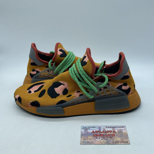 Size 9 - adidas Pharrell x NMD Human Race Animal Print Brown Grey Suede (GZ4439)