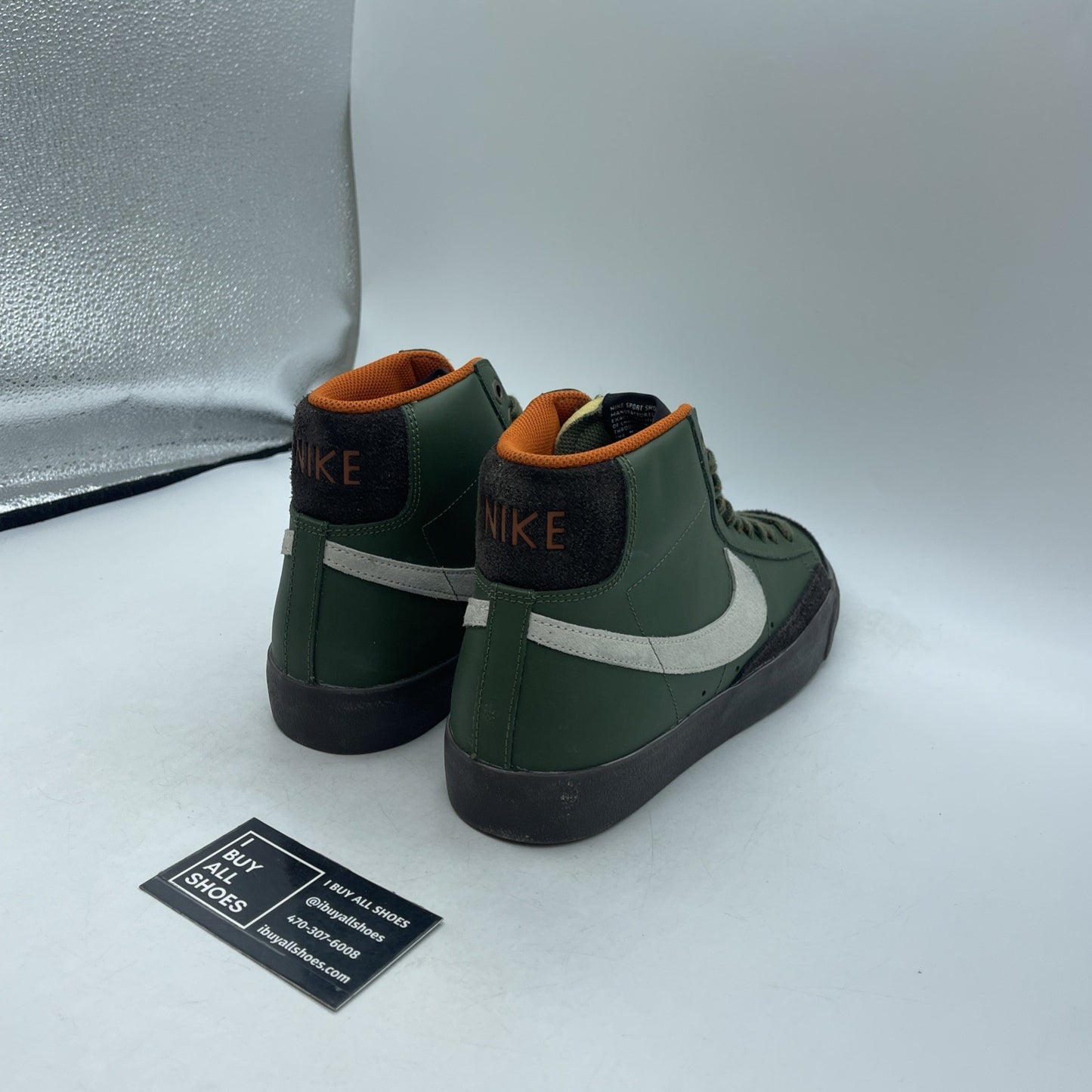 Size 10 - Nike Blazer '77 Vintage Mid Army Olive (DZ5176-300)
