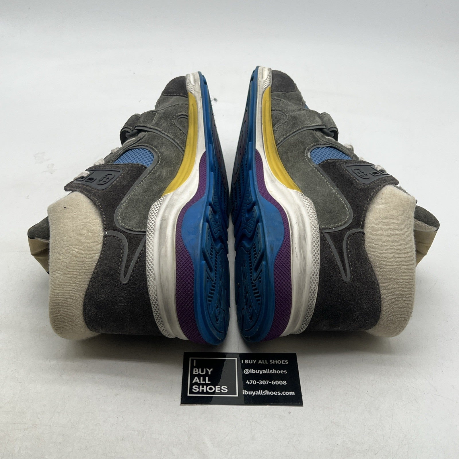 Size 11G - Gucci Ultrapace Mid Black Grey