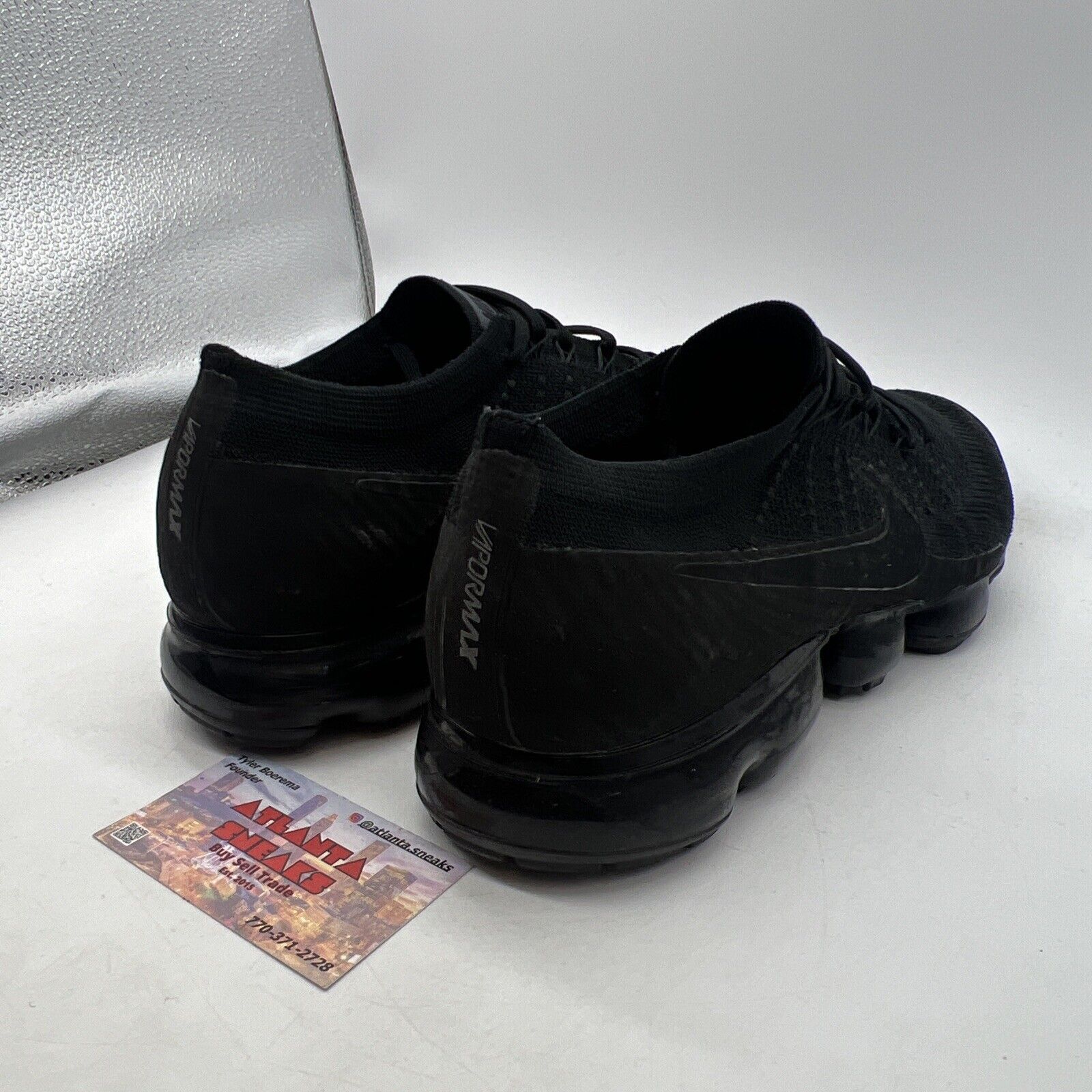 Size 12 - Nike Air VaporMax Triple Black 2.0 (849558-011)