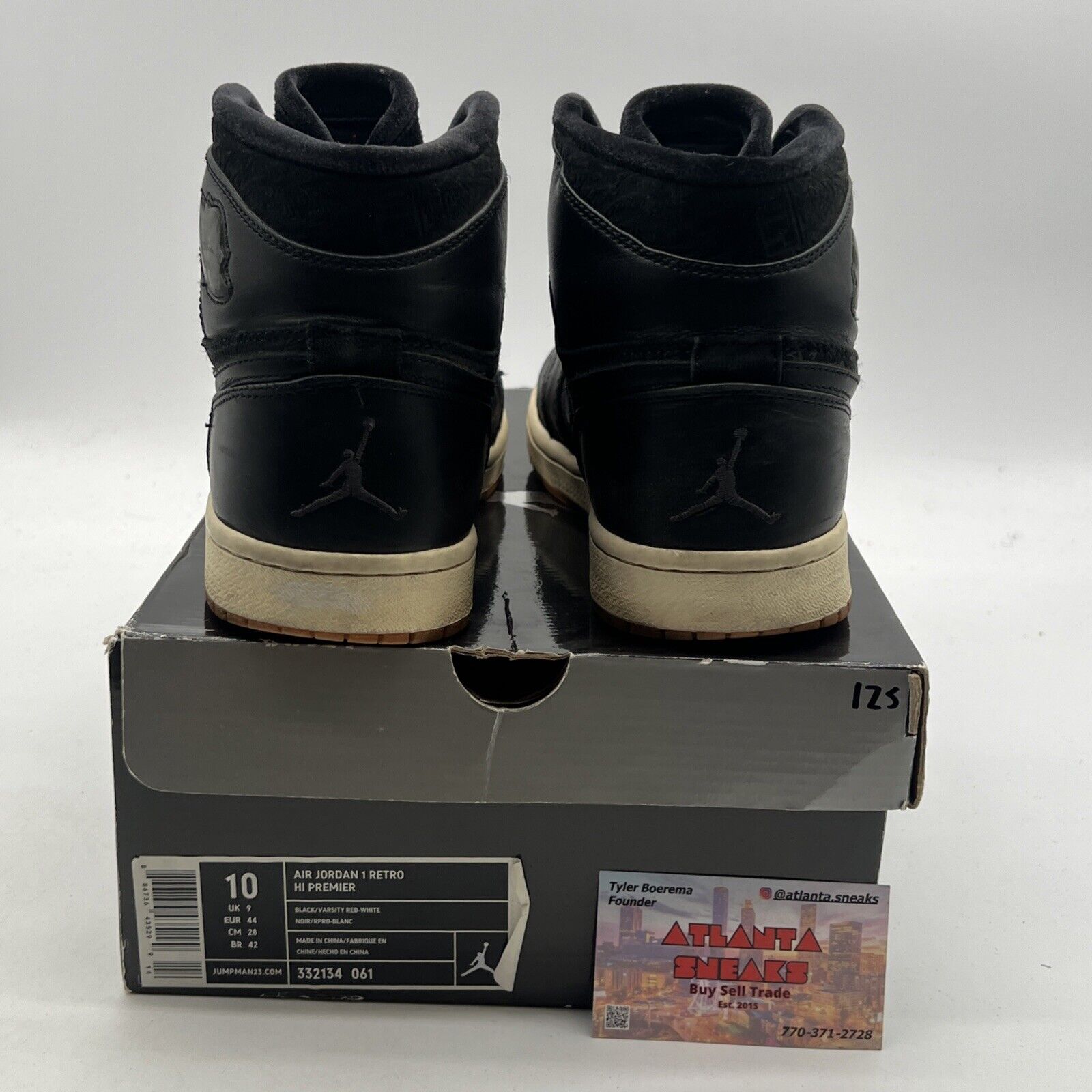 Size 10 - Air Jordan 1 Retro Premier High Laser (332134-061)