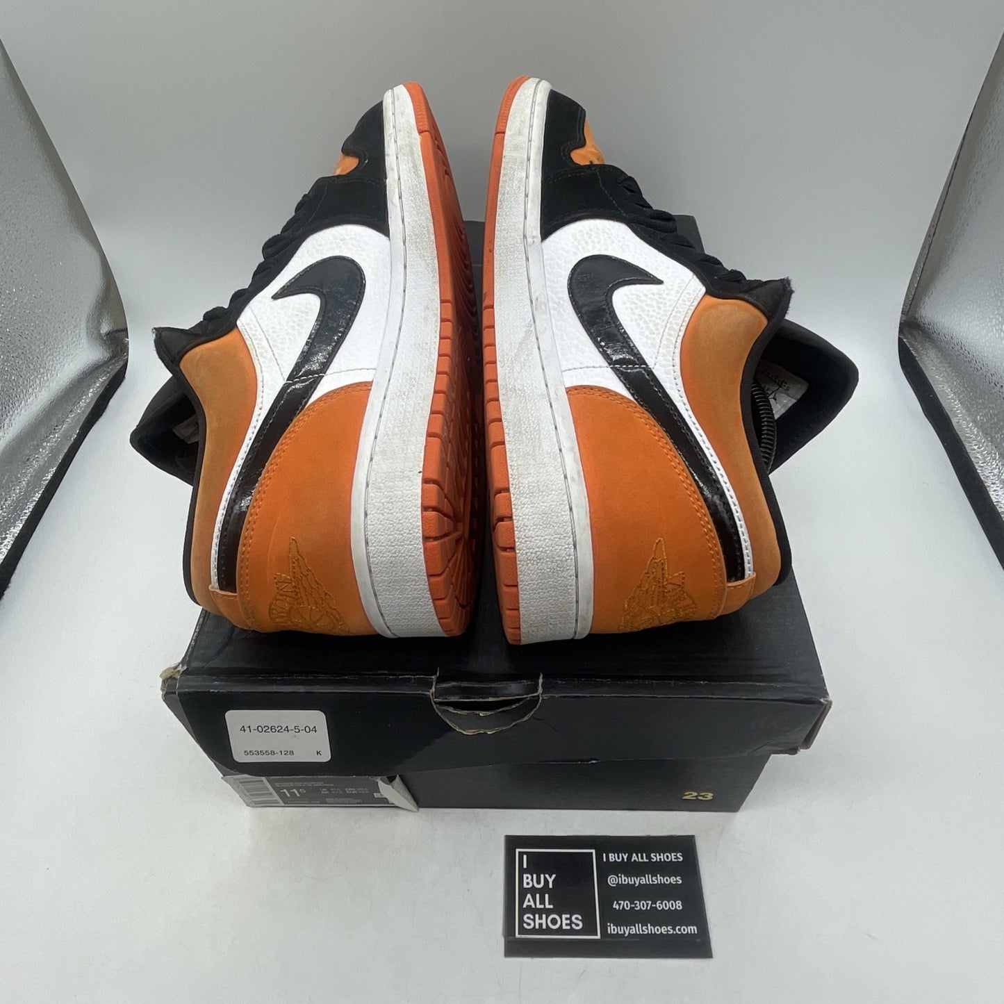 Size 11.5 - Air Jordan 1 Low Shattered Backboard (553558-128)