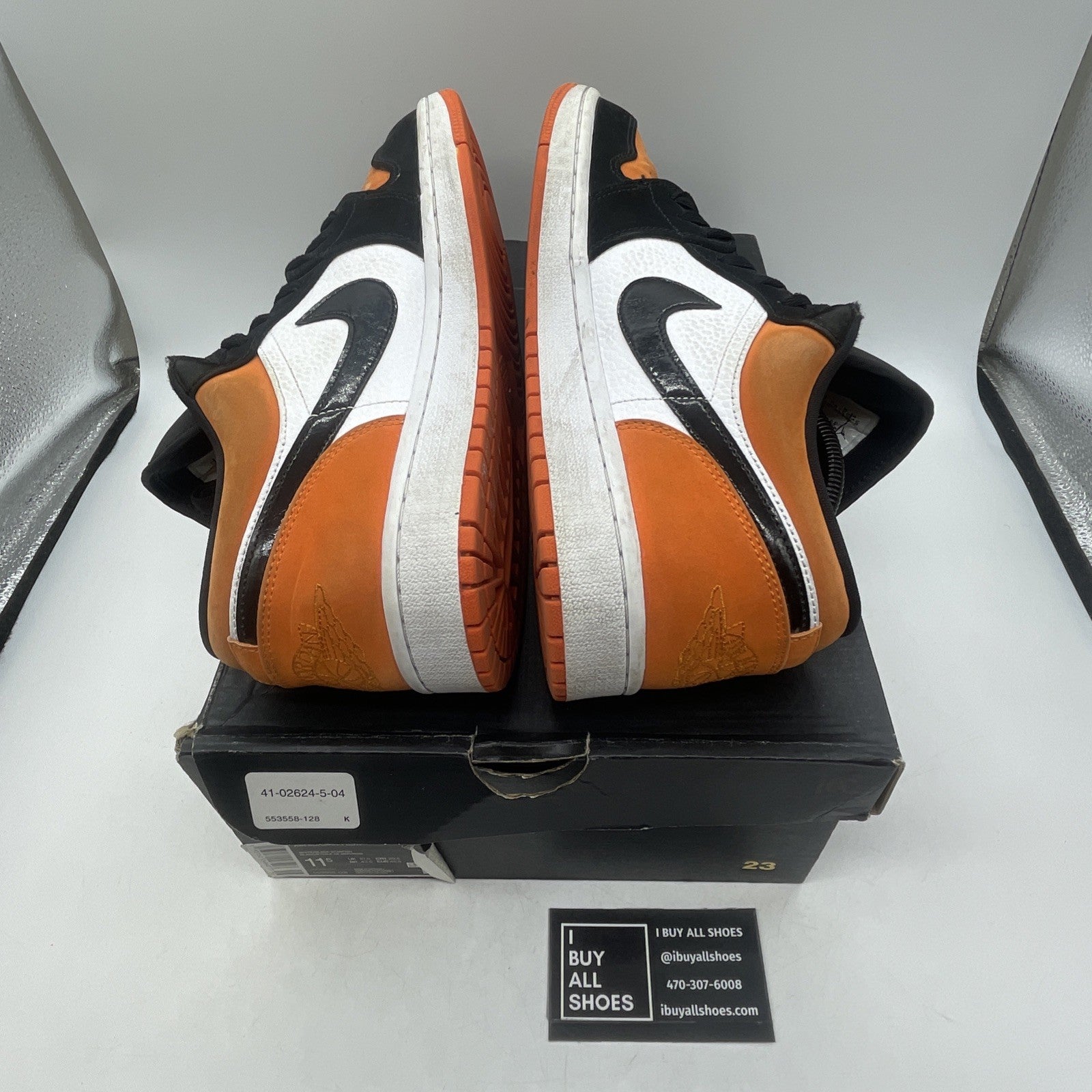 Size 11.5 - Air Jordan 1 Low Shattered Backboard (553558-128)