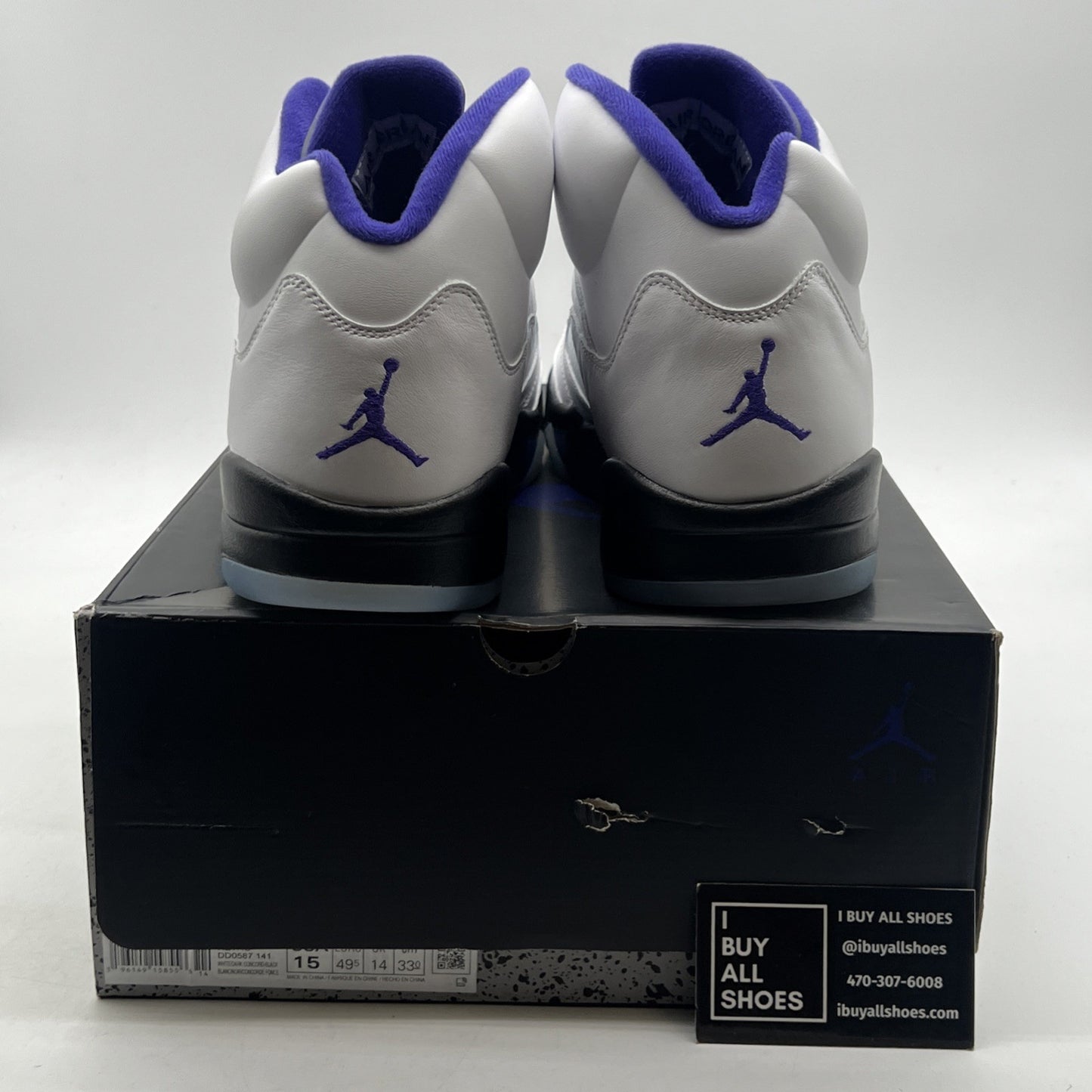 Size 15 - Air Jordan 5 Concord 2022 (DD0587-141)