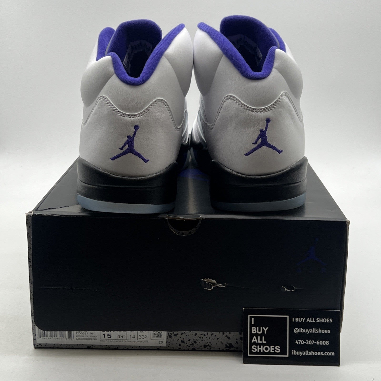Size 15 - Air Jordan 5 Concord 2022 (DD0587-141)