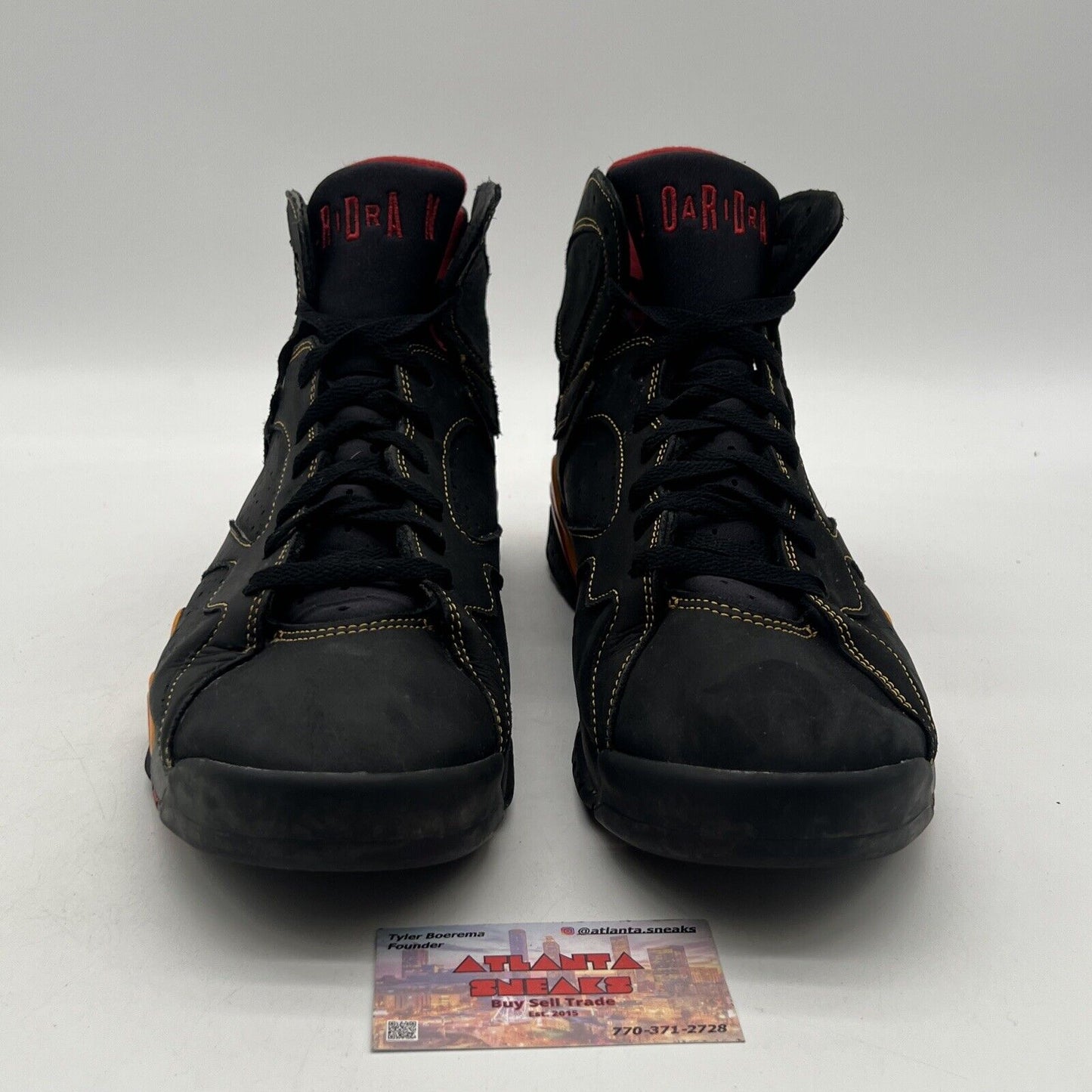 Size 13 - Jordan 7 Retro Citrus Black Yelllow Red Suede (CU9307-081)