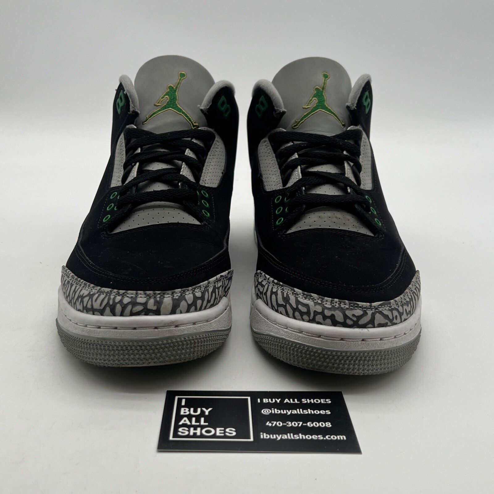 Size 9.5 - Air Jordan 3 Retro Mid Pine Green (CT8532-030)