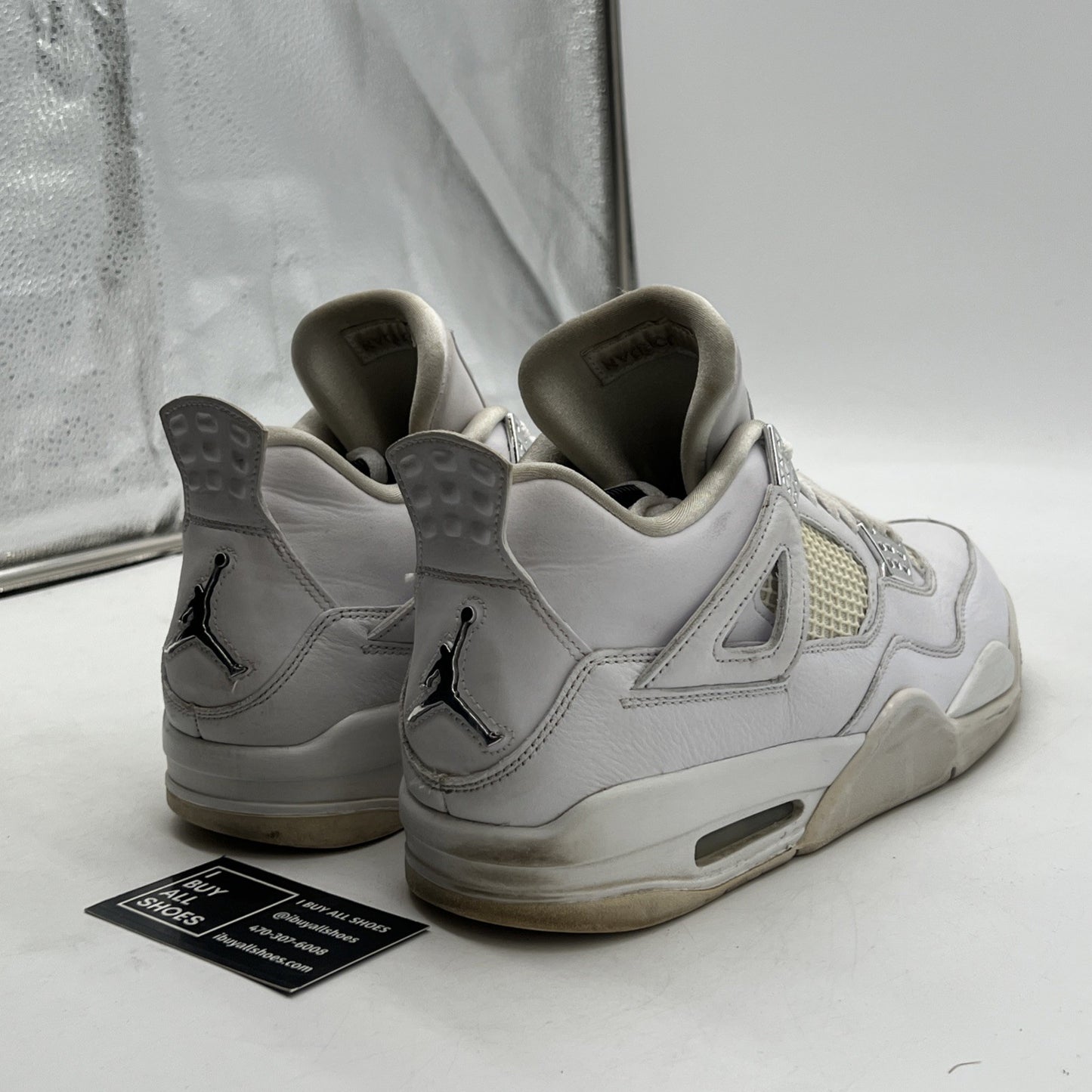 Size 11 - Air Jordan 4 Retro Mid Pure Money (308497-100)