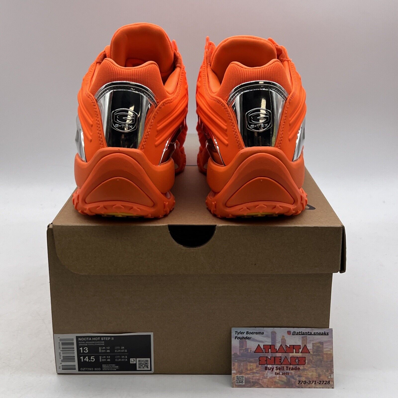 Size 13 - Nike NOCTA x Hot Step 2 Total Orange (DZ7293-800)