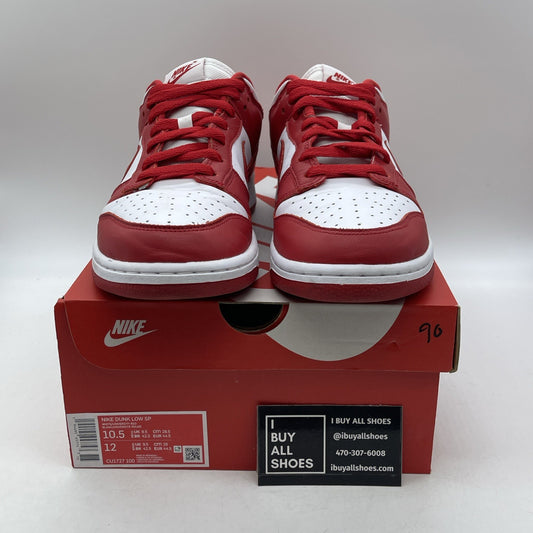 Size 10.5 - Nike Dunk Retro SP 2020 Low St. John's White Leather (CU1727-100)