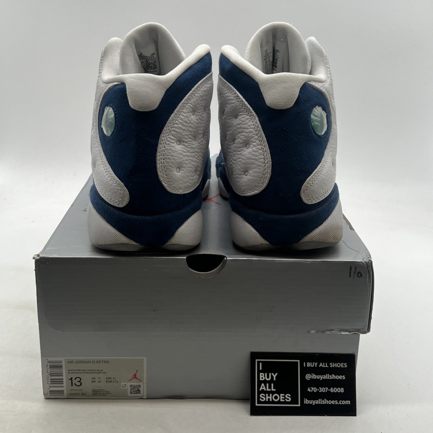 Size 13 - Air Jordan 13 Retro Mid French Blue (414571-164)