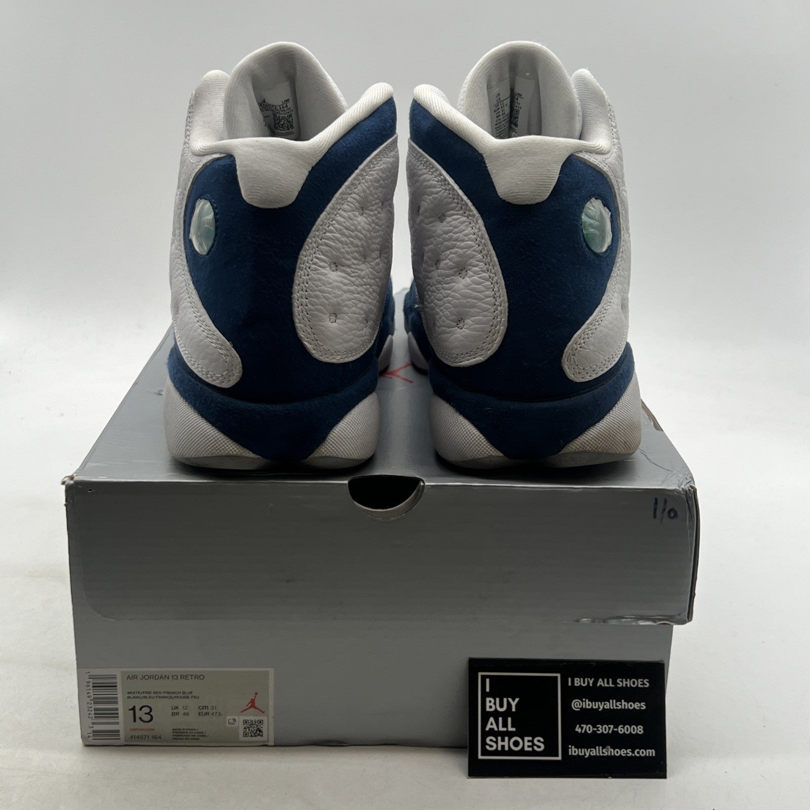 Size 13 - Air Jordan 13 Retro Mid French Blue (414571-164)
