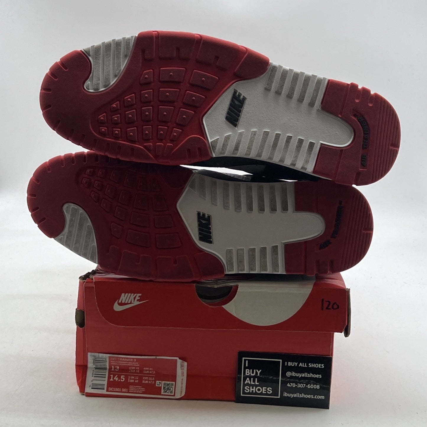 Size 13 - Nike Air Max Trainer 3 Dracula (DC1501-001)