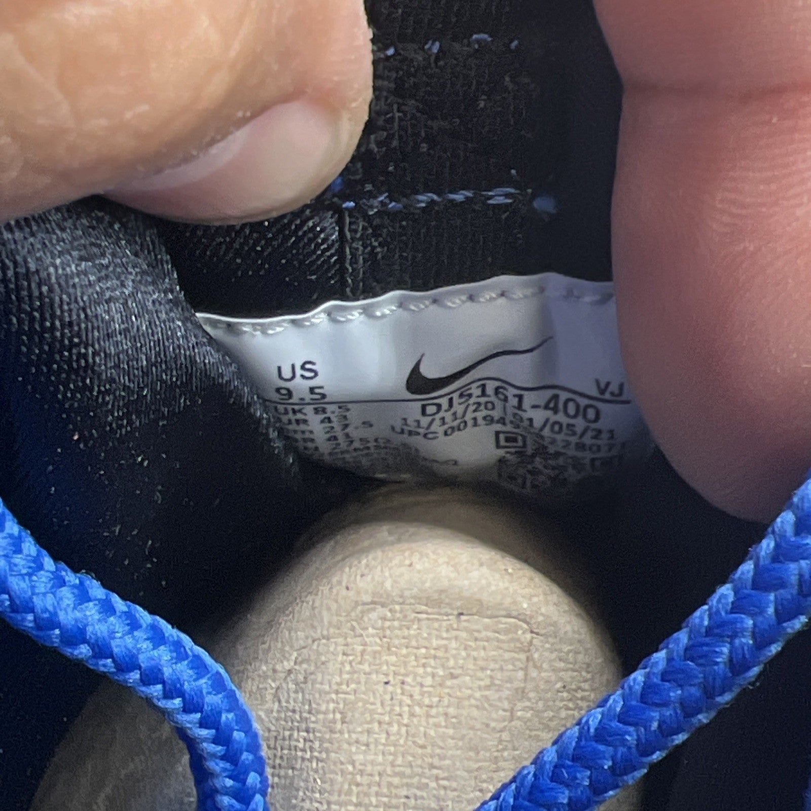 Size 9.5 - Nike Air Griffey Max 1 2021 Varsity Royal (DJ5161-400)