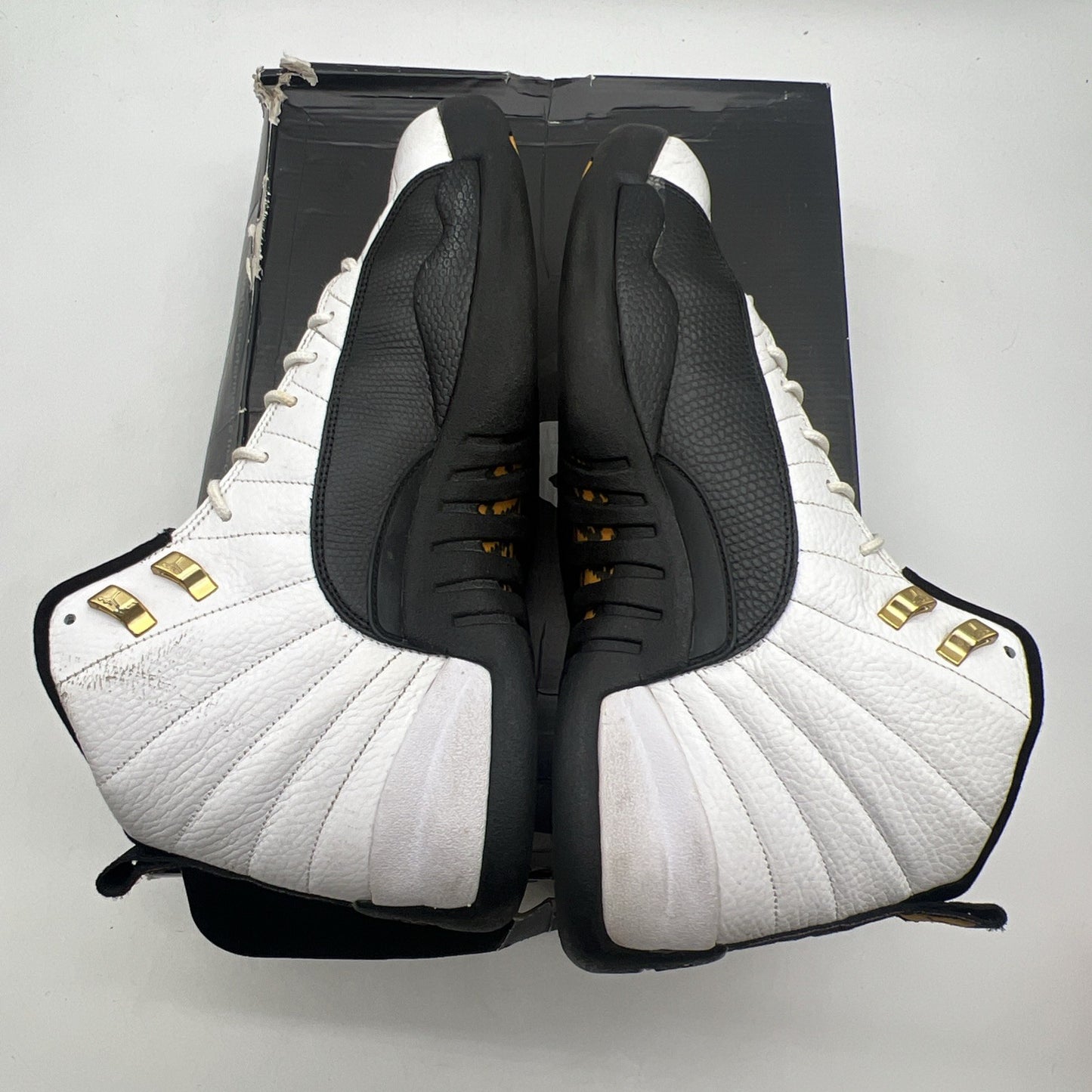 Size 11 - Air Jordan 12 Retro taxi release 2013 (130690-125)