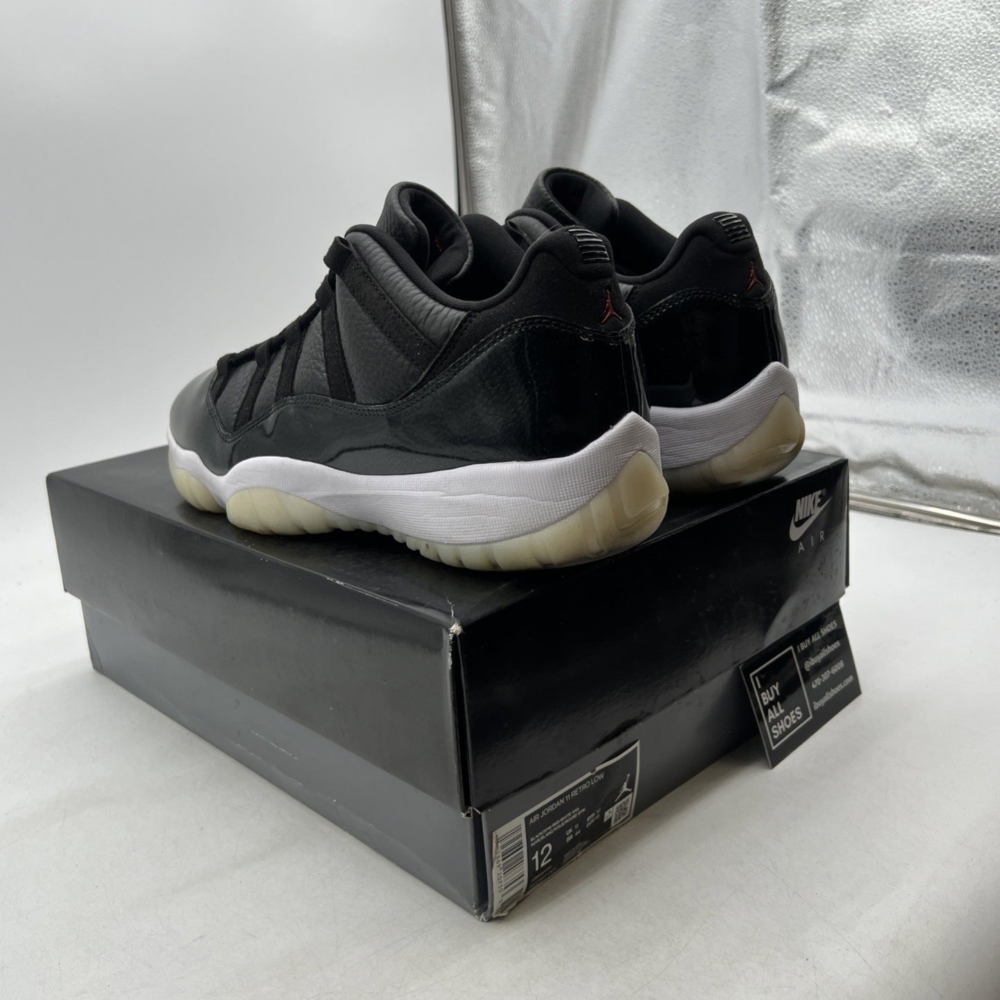 Size 12 - Air Jordan 11 Retro Low 72-10 (AV2187-001)