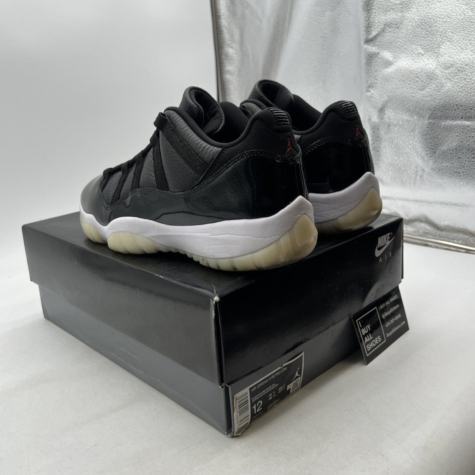 Size 12 - Air Jordan 11 Retro Low 72-10 (AV2187-001)
