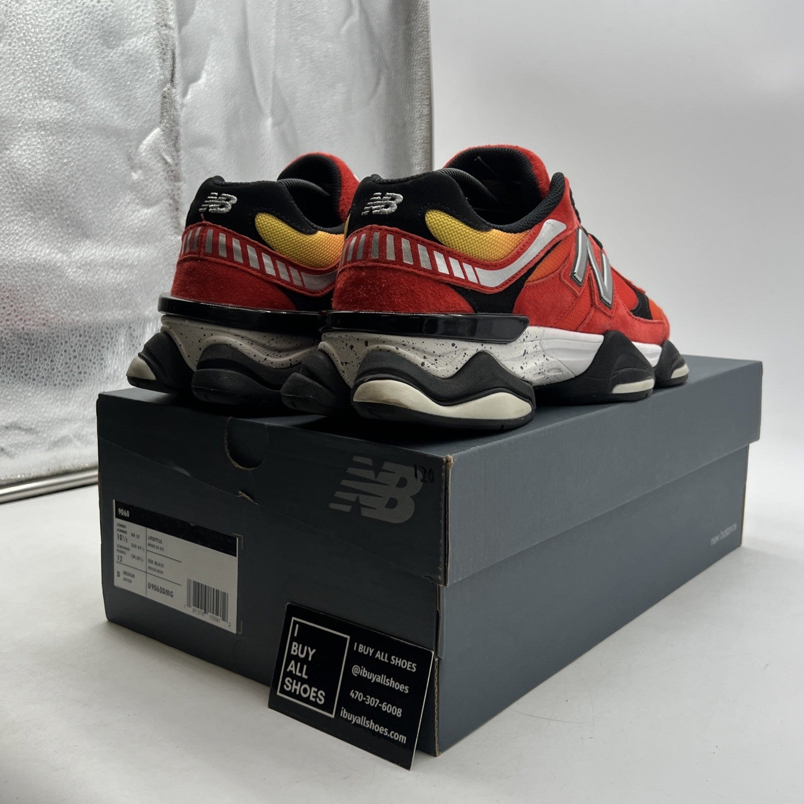 Size 10.5 - New Balance DTLR x 9060 Fire Sign (U9060DMG)