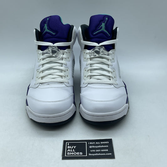Size 9 - Air Jordan 5 Retro Grape 2013 (136027-108)