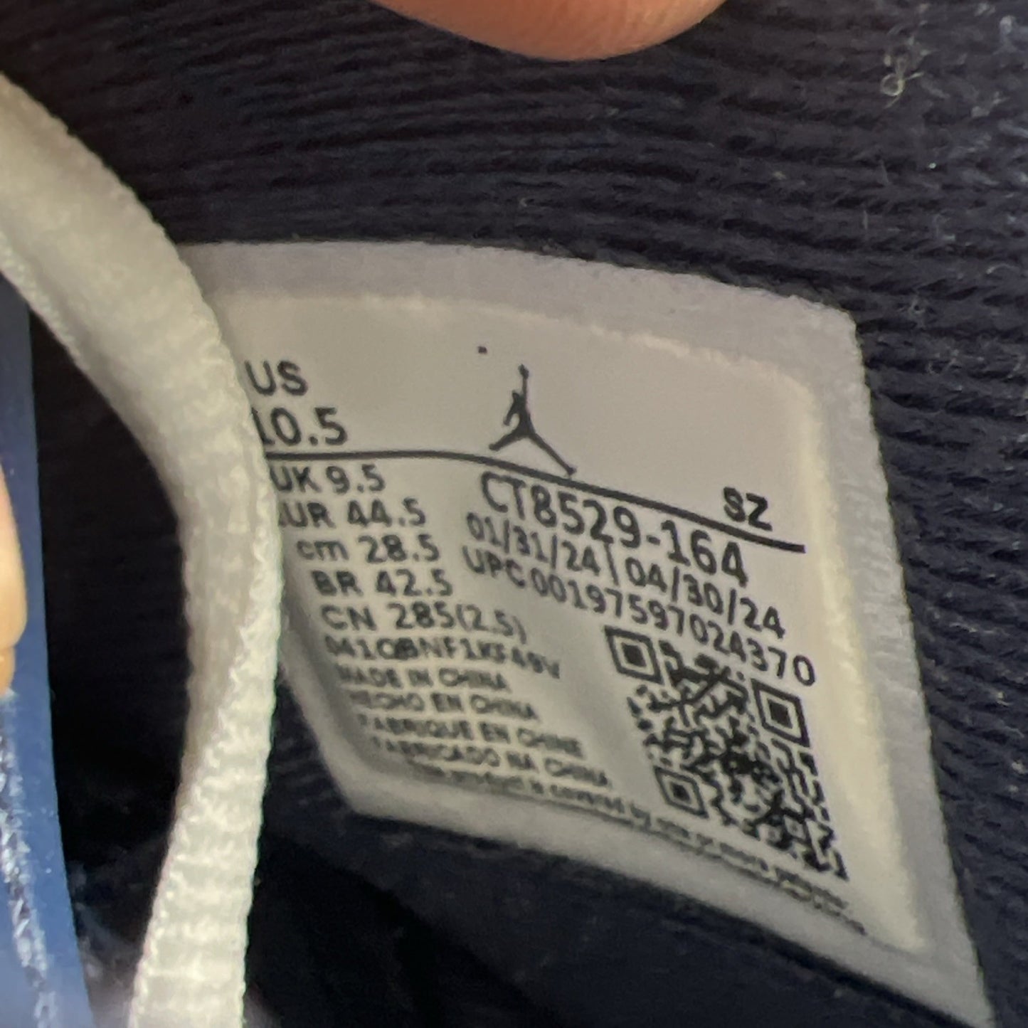 Size 10.5 - Air Jordan 6 Retro 2024 Olympic (CT8529-164)
