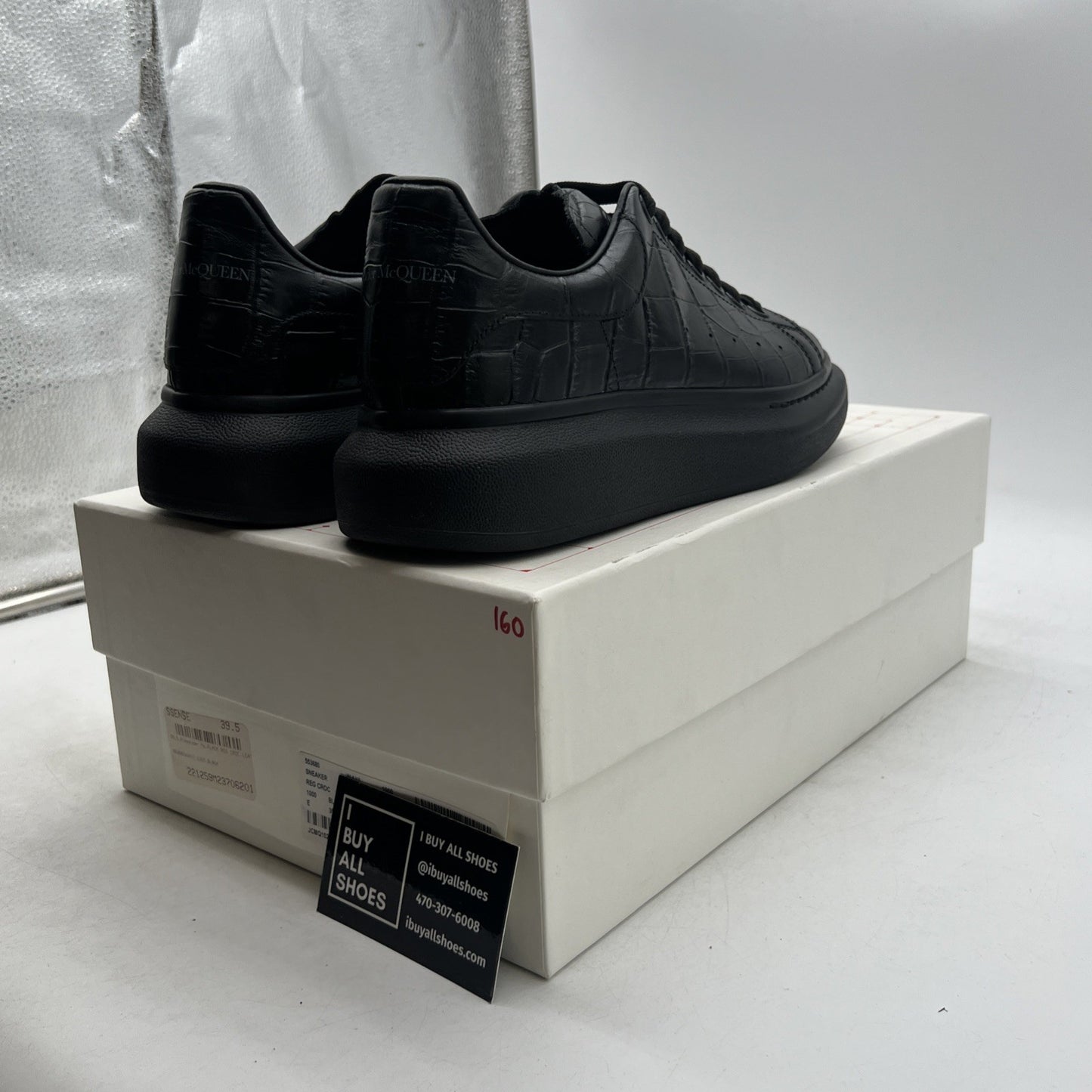 Size 39.5 - Alexander McQueen Sneaker Oversized Classic Men Black