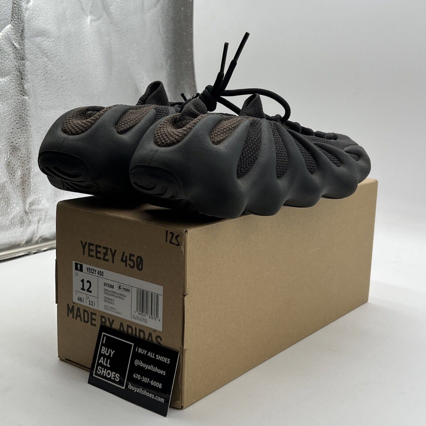 Size 12 - adidas Yeezy 450 Dark Slate - (GY5368)