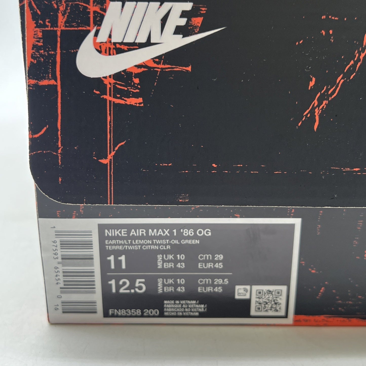 Size 11 - Nike Air Max 1 '86 OG Big Bubble - Camo (FN8385-200)