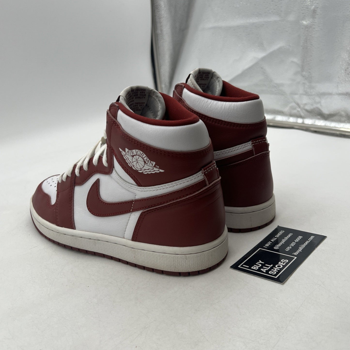 Size 7 - Air Jordan 1 Retro OG High Artisanal Red (DZ5485-160)