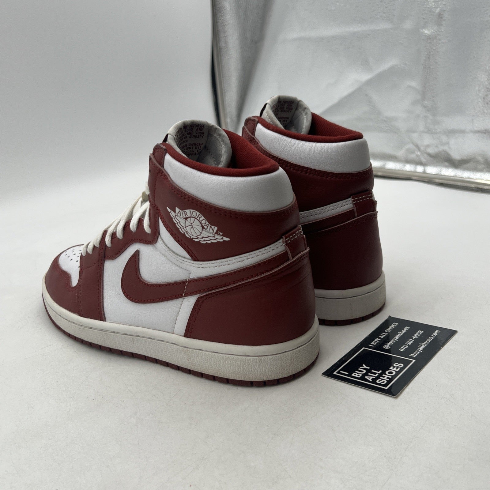 Size 7 - Air Jordan 1 Retro OG High Artisanal Red (DZ5485-160)
