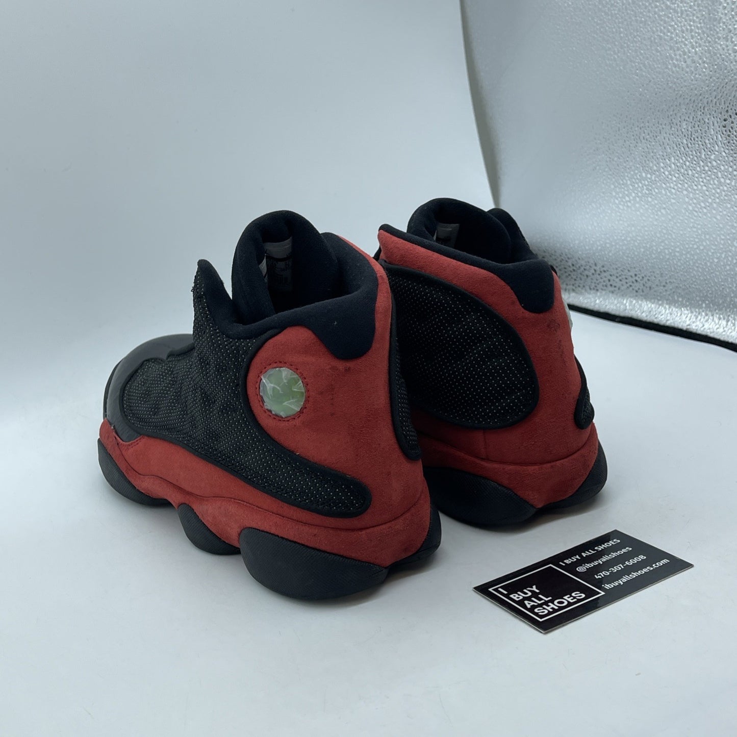 Size 11 - Jordan 13 Retro Bred 2017 Red Black Suede (414571-004)