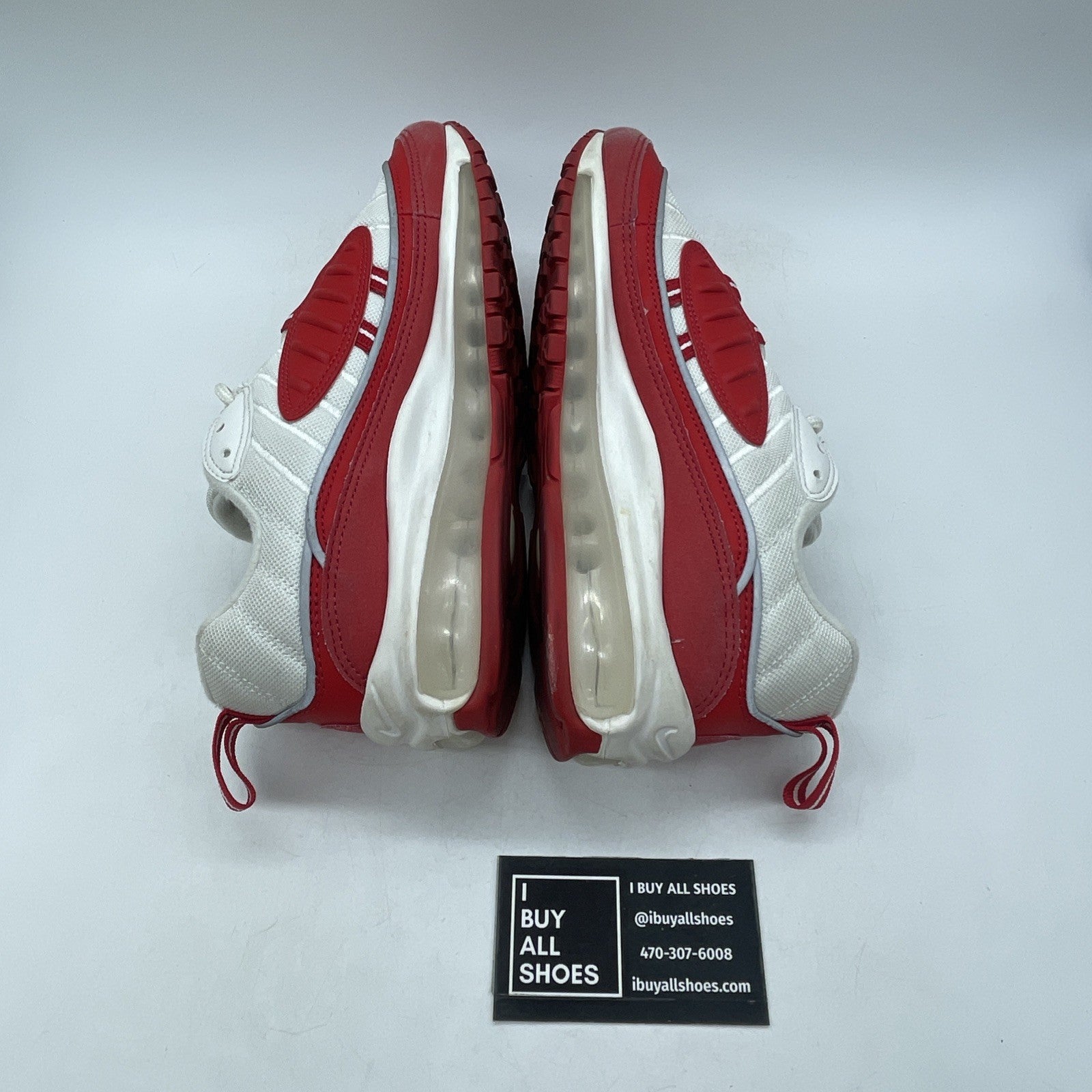 Size 7Y - Nike Air Max 98 'University Red' (640744-602)