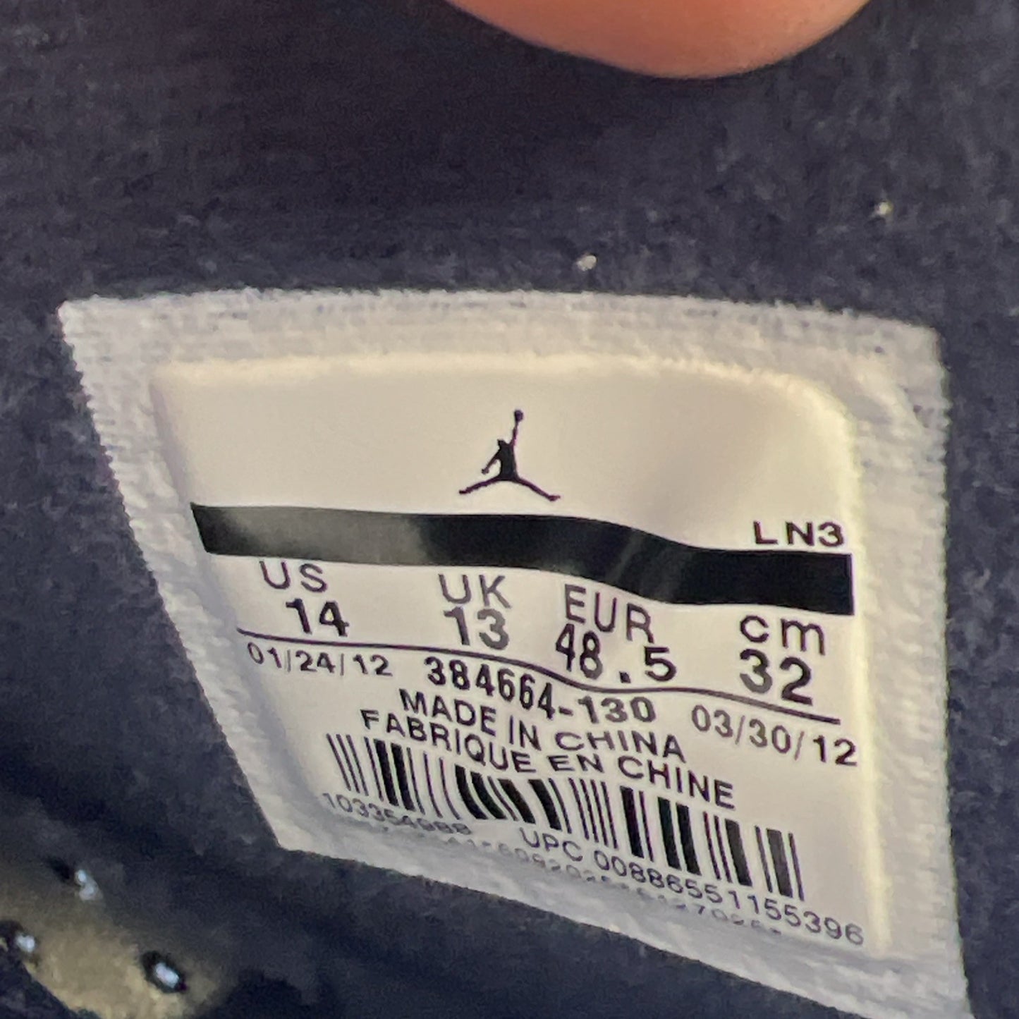 Size 14 - Air Jordan 6 Retro 2012 Olympic (384664-130)