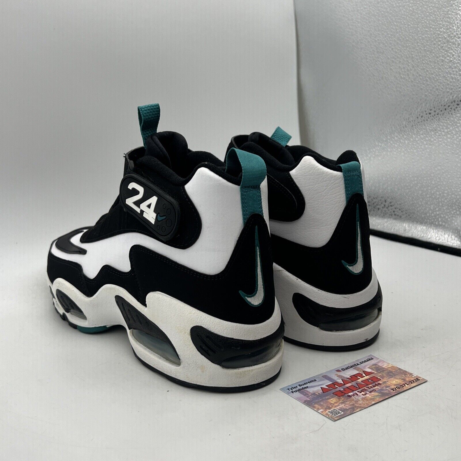 Size 9.5 - Nike Air Griffey Max 1 2021 Freshwater White Black (DD8558-100)