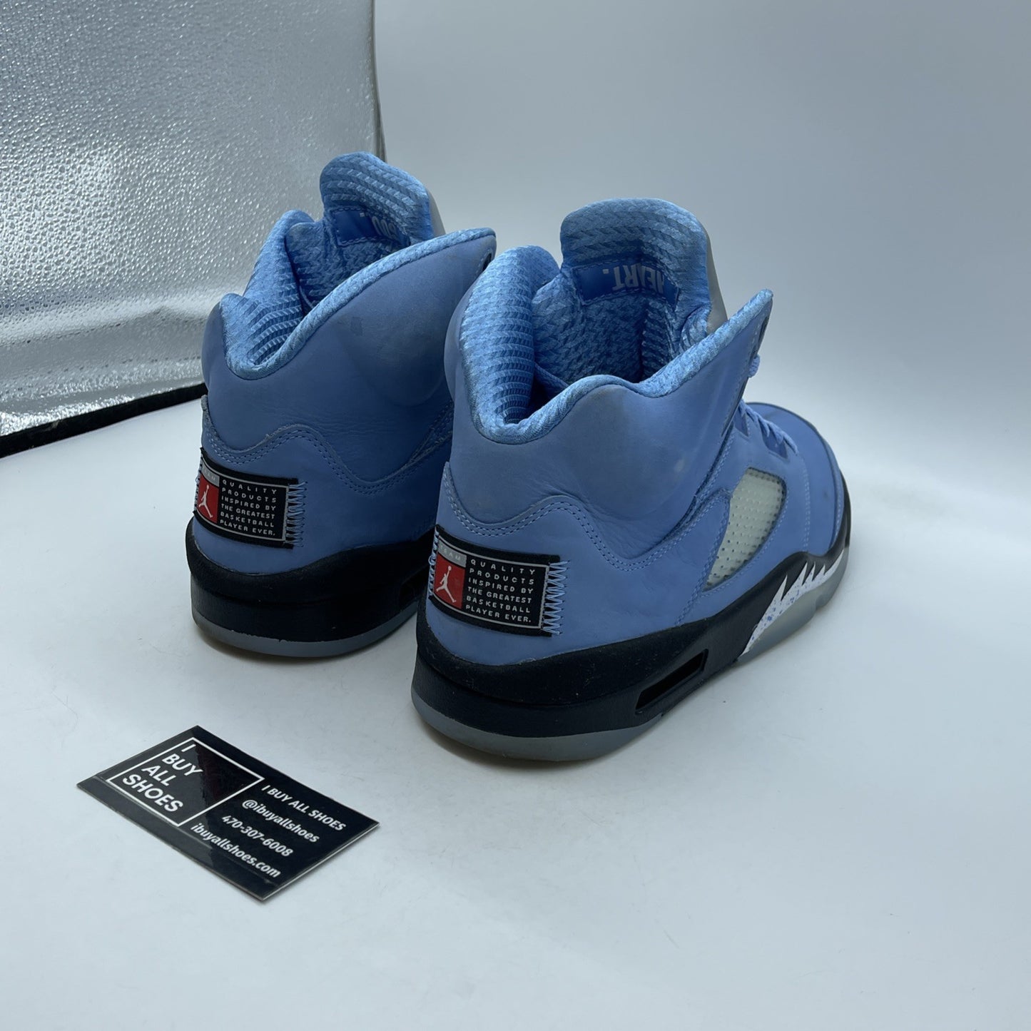 Size 11.5 - Jordan 5 Retro SE Mid UNC Blue Black Red Suede (DV1310-401)