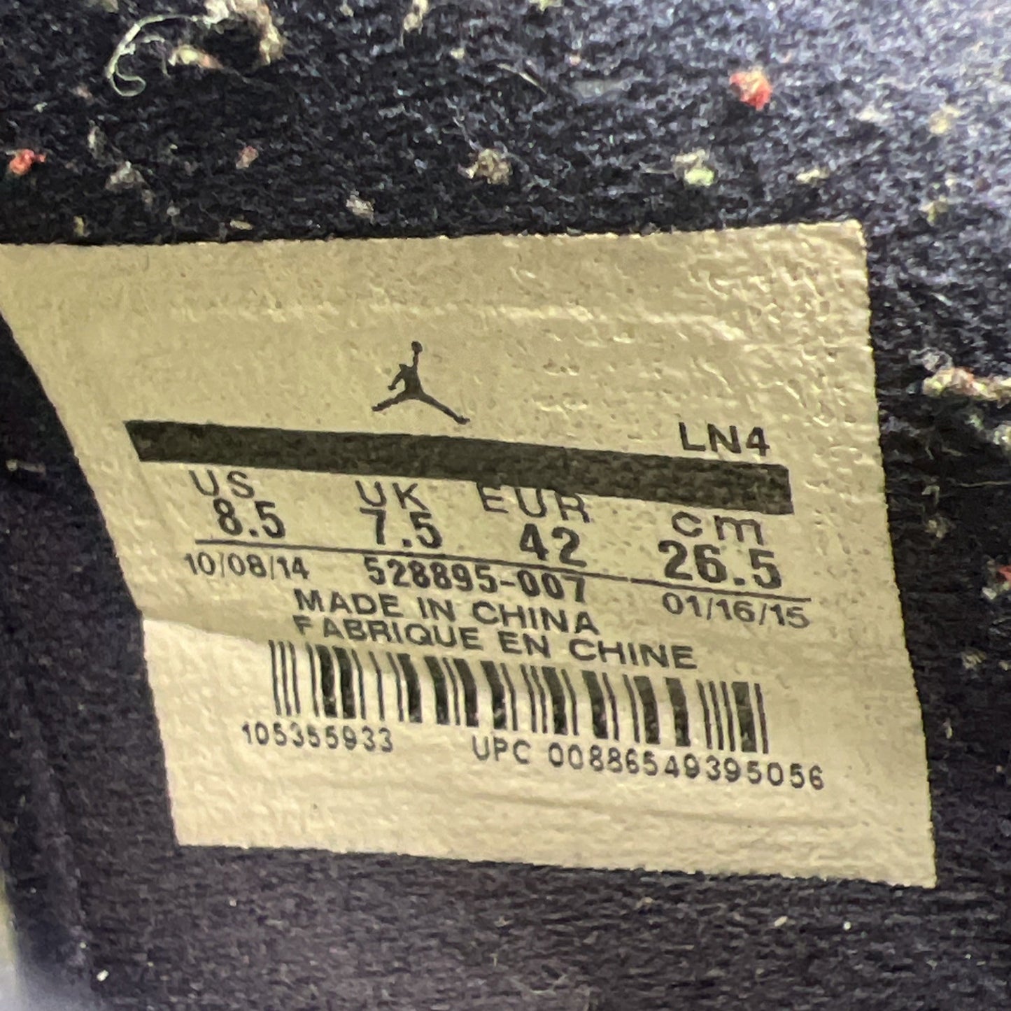 Size 8.5 - Air Jordan 11 Retro Low Georgetown (528895-007)