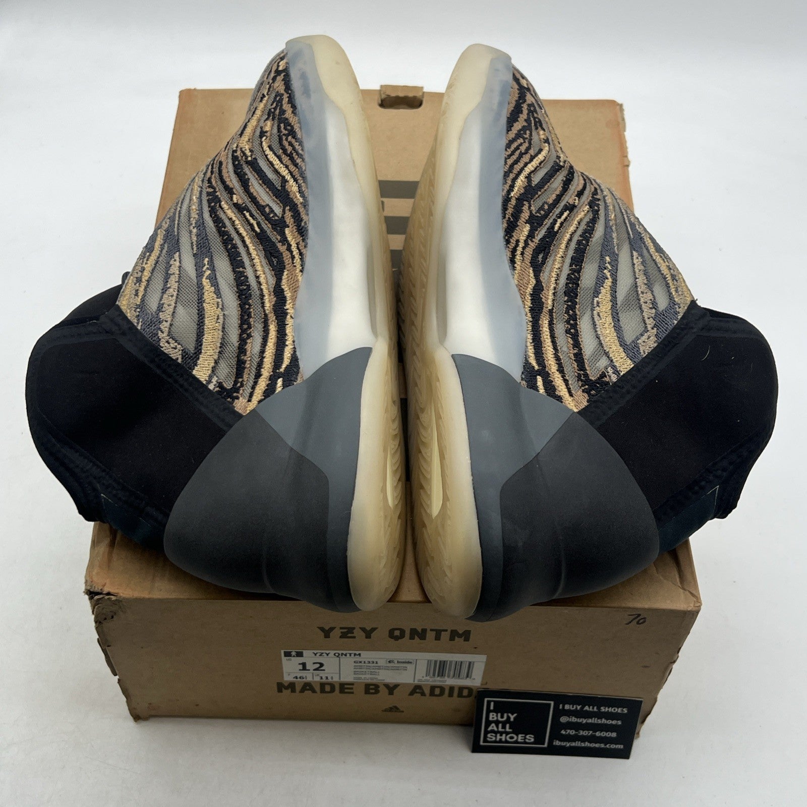 Size 12 - Adidas Yeezy Quantum Amber Tint (GX1331)