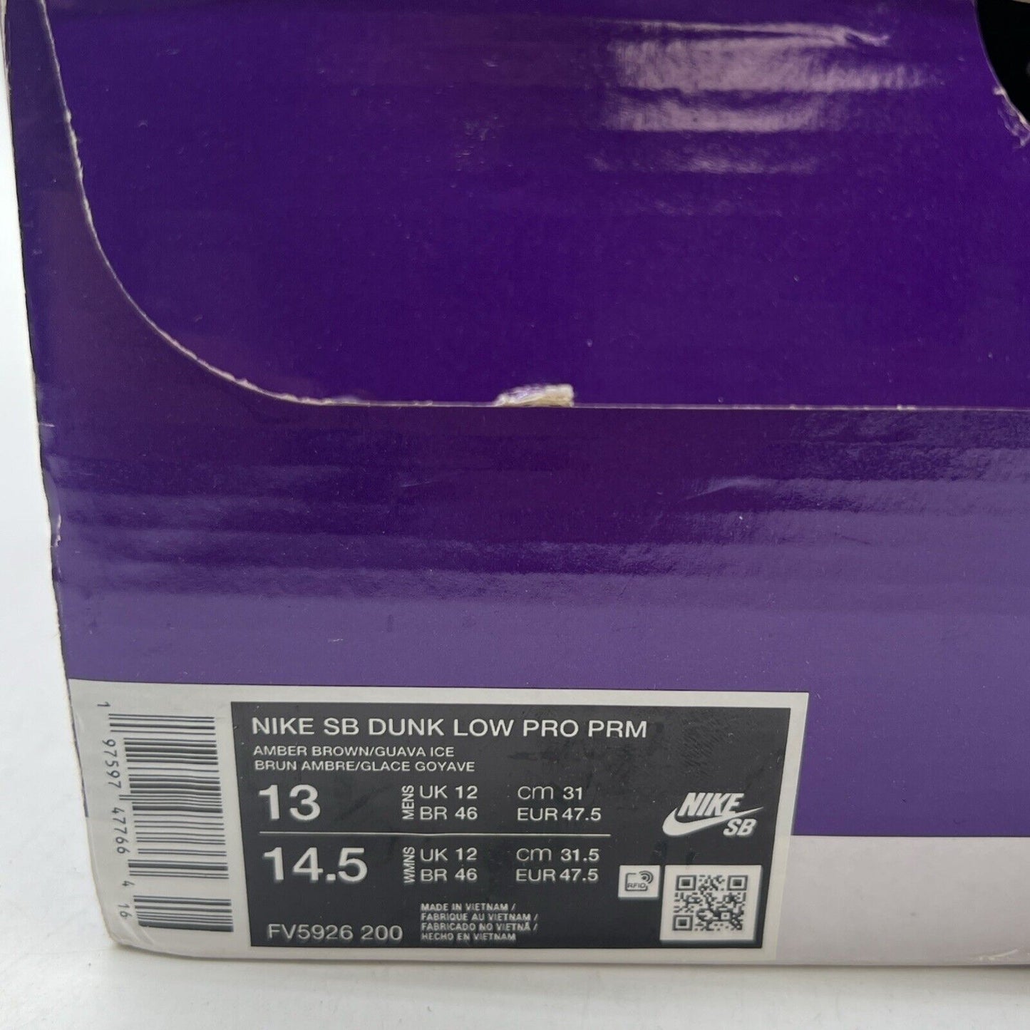 Size 13 - Nike Dunk SB Low Trocadéro Gardens (FV5926-200)