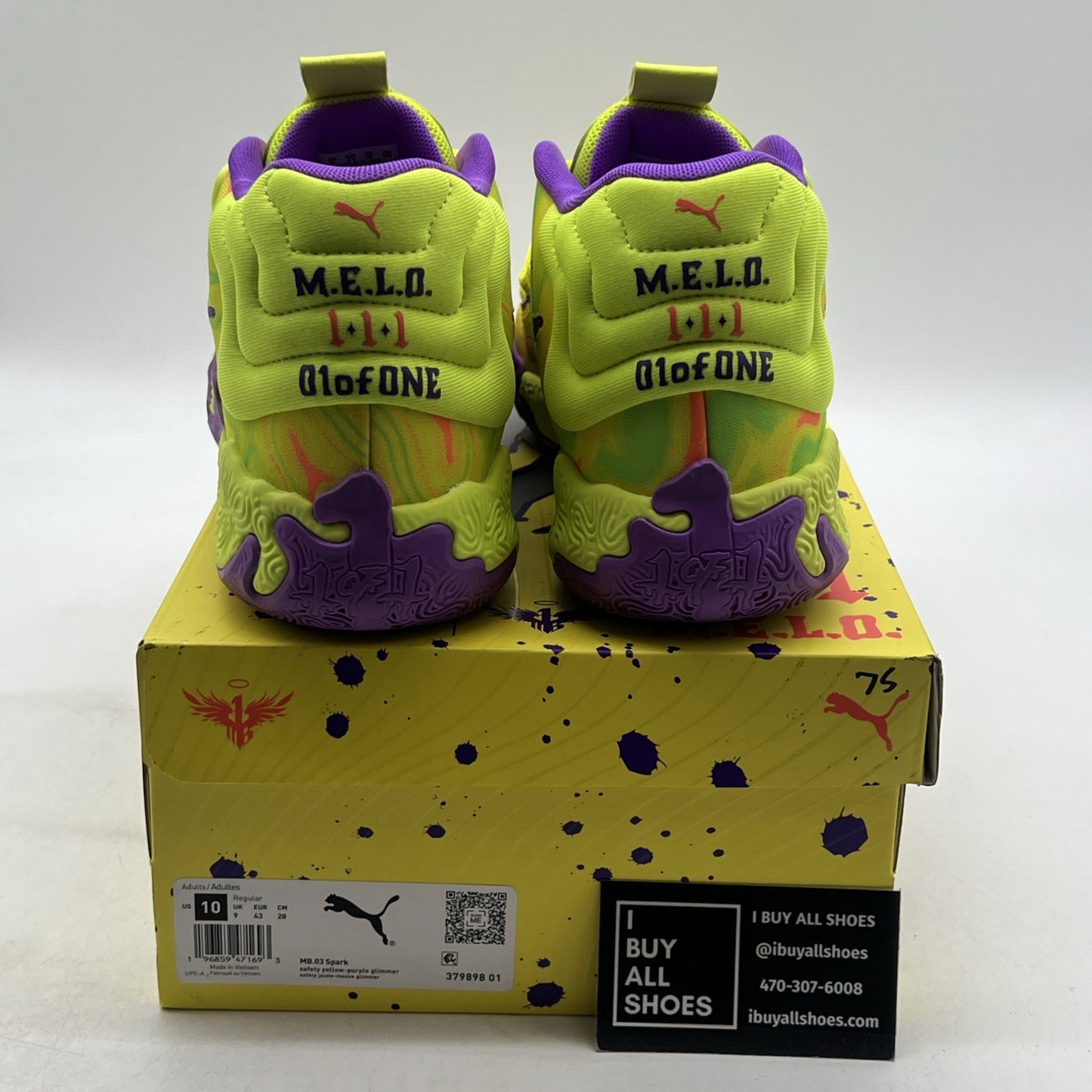 Size 10 - PUMA MB.03 Spark - (379898-01)