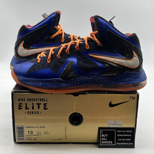Size 13 - Nike LeBron 10 P.S Elite Superhero (579827-400)