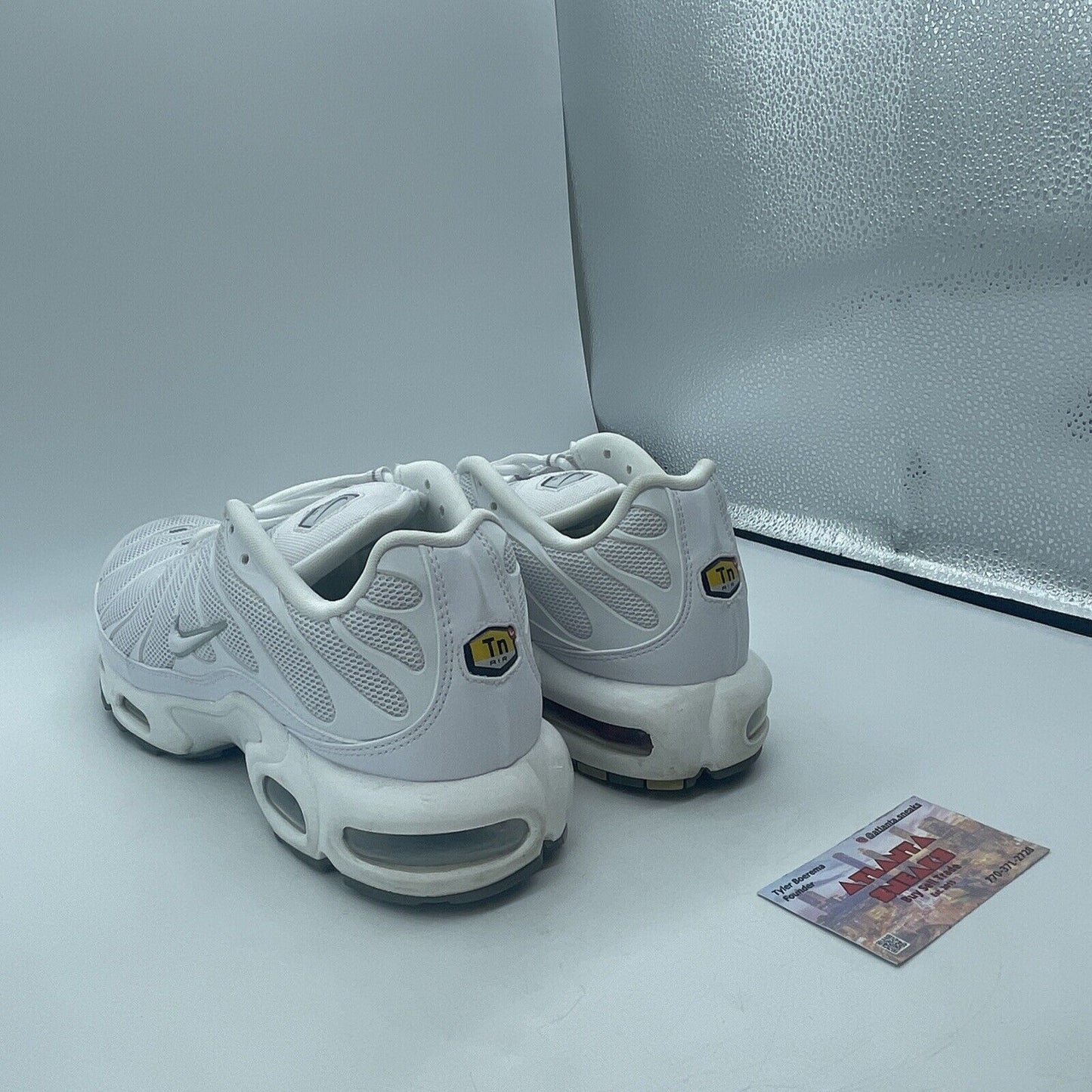 Size 9.5 - Nike Air Max Plus White (604133-139)